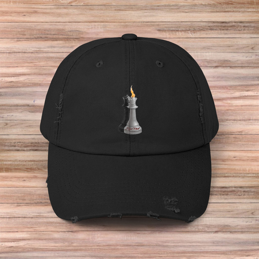 Chess Piece Distressed Hat