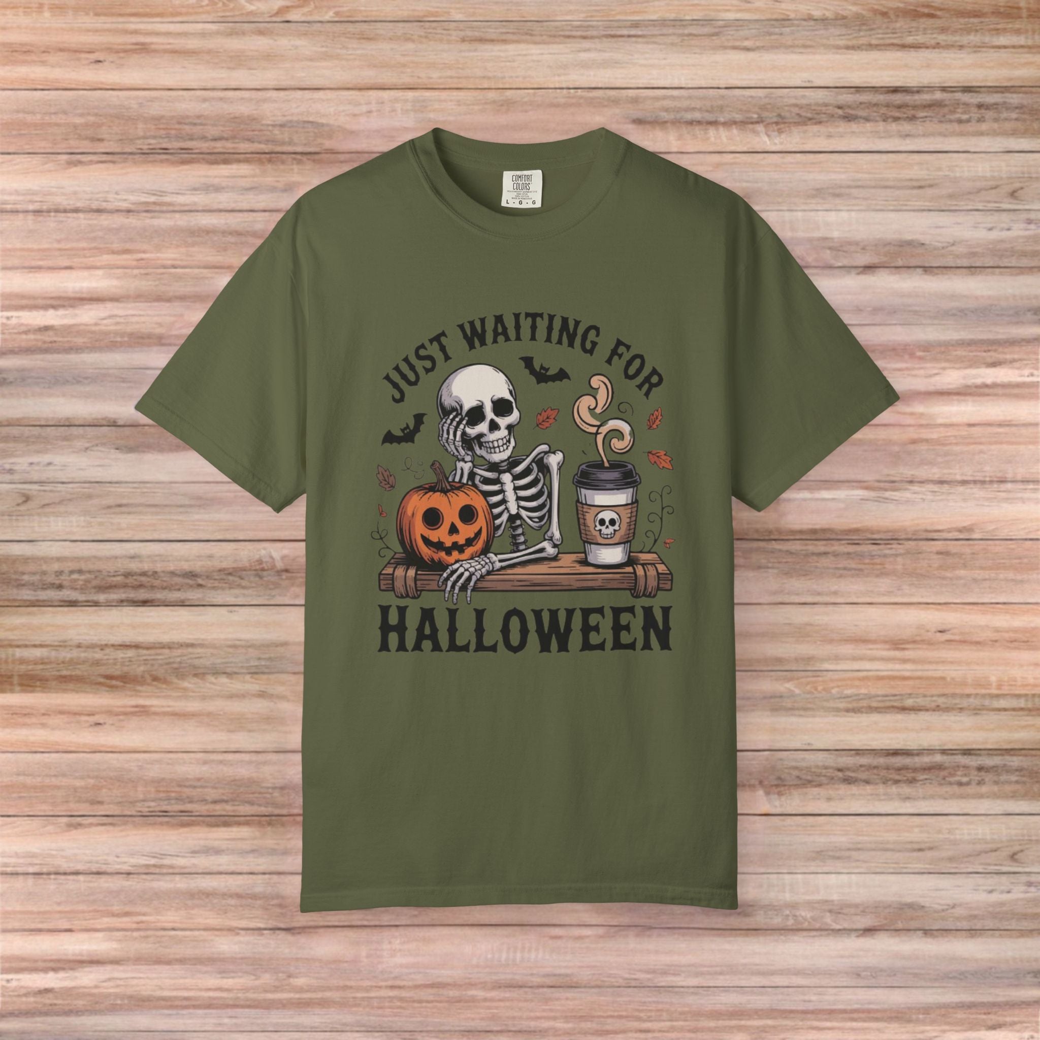 Just Waiting for Halloween Tshirt
