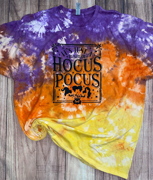 It’s Just a Bunch of Hocus Pocus TieDye Tshirt