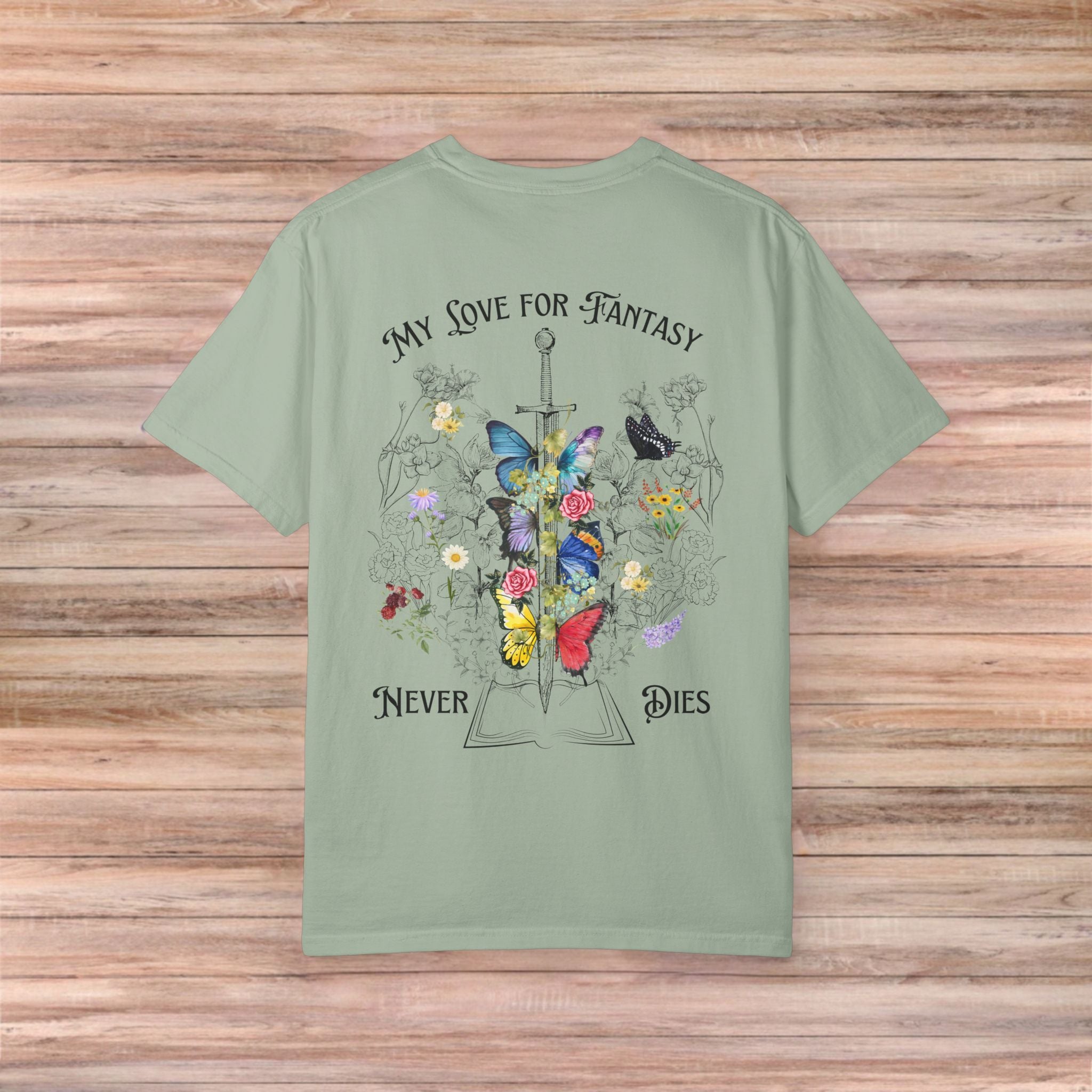 My Love For Fantasy Never Dies Tshirt (Dark Design)