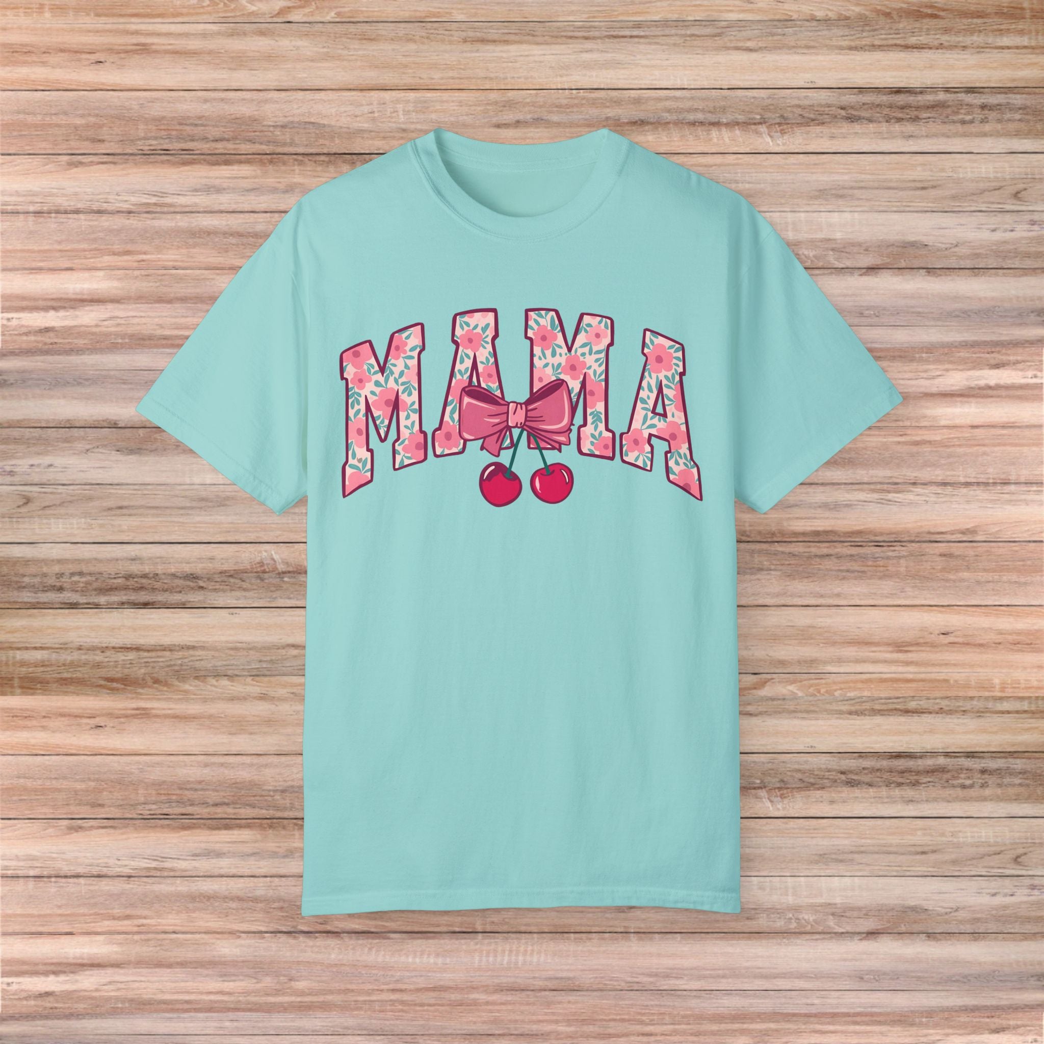 MAMA Bow Cherry Tshirt