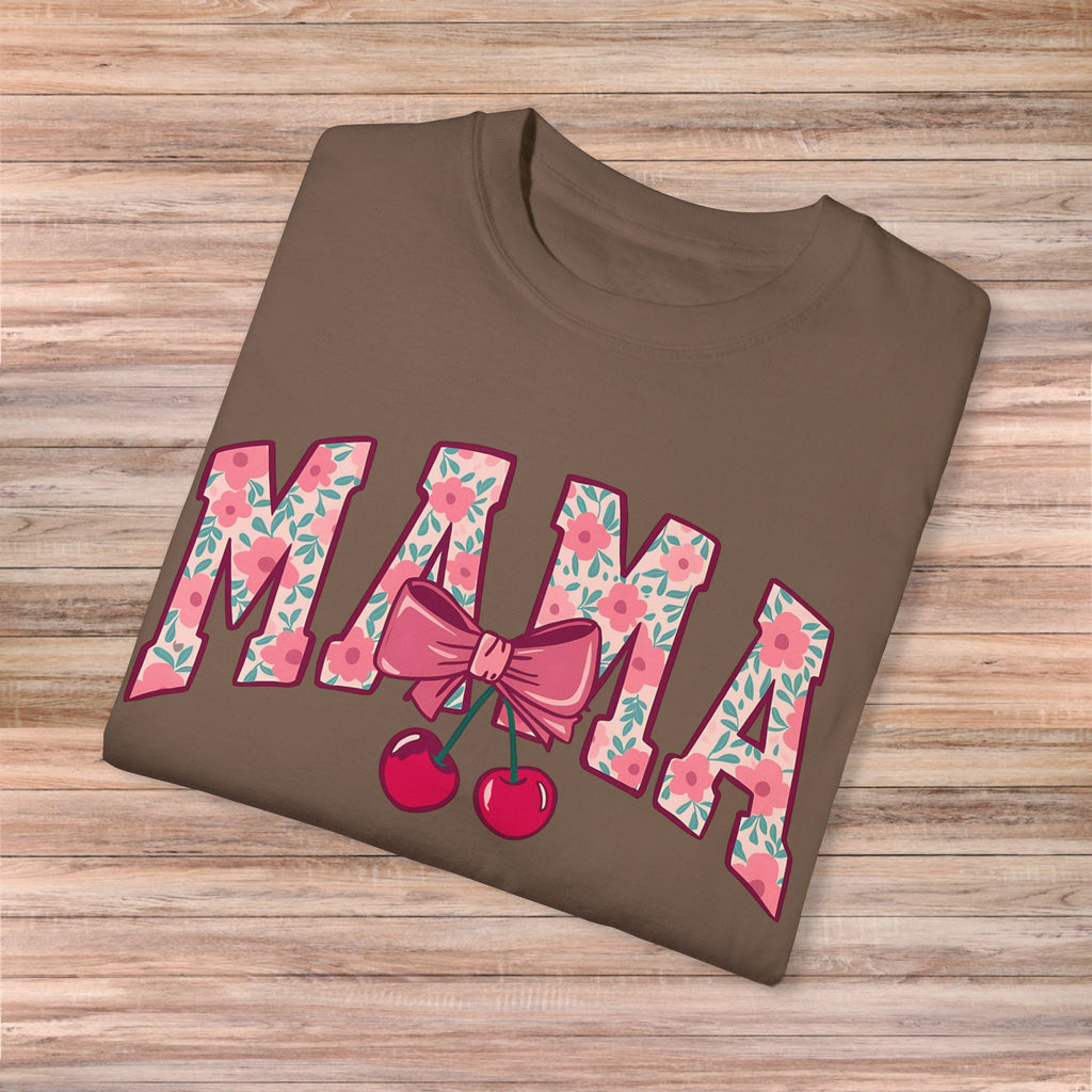 MAMA Bow Cherry Tshirt