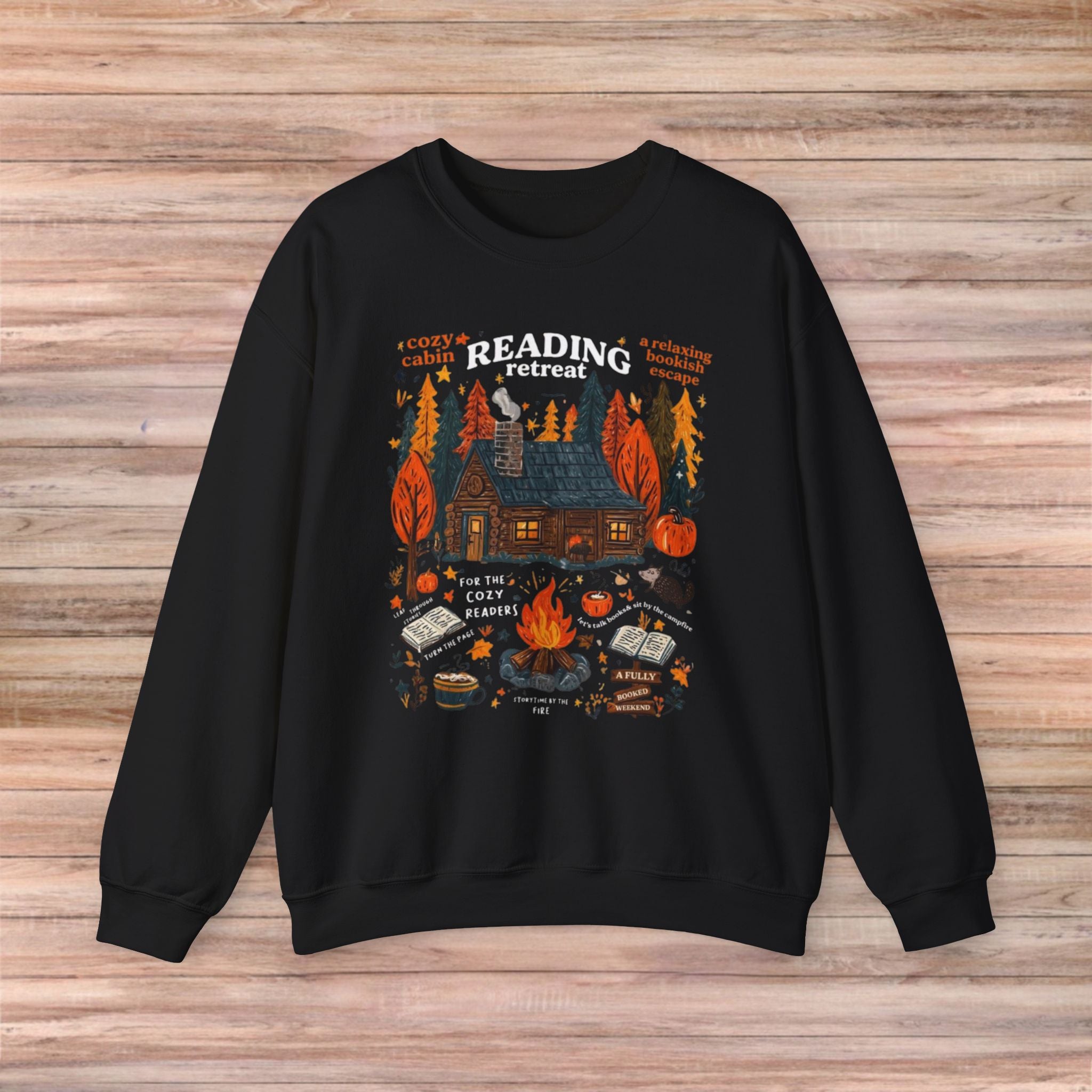 Reading Retreat Sweater
