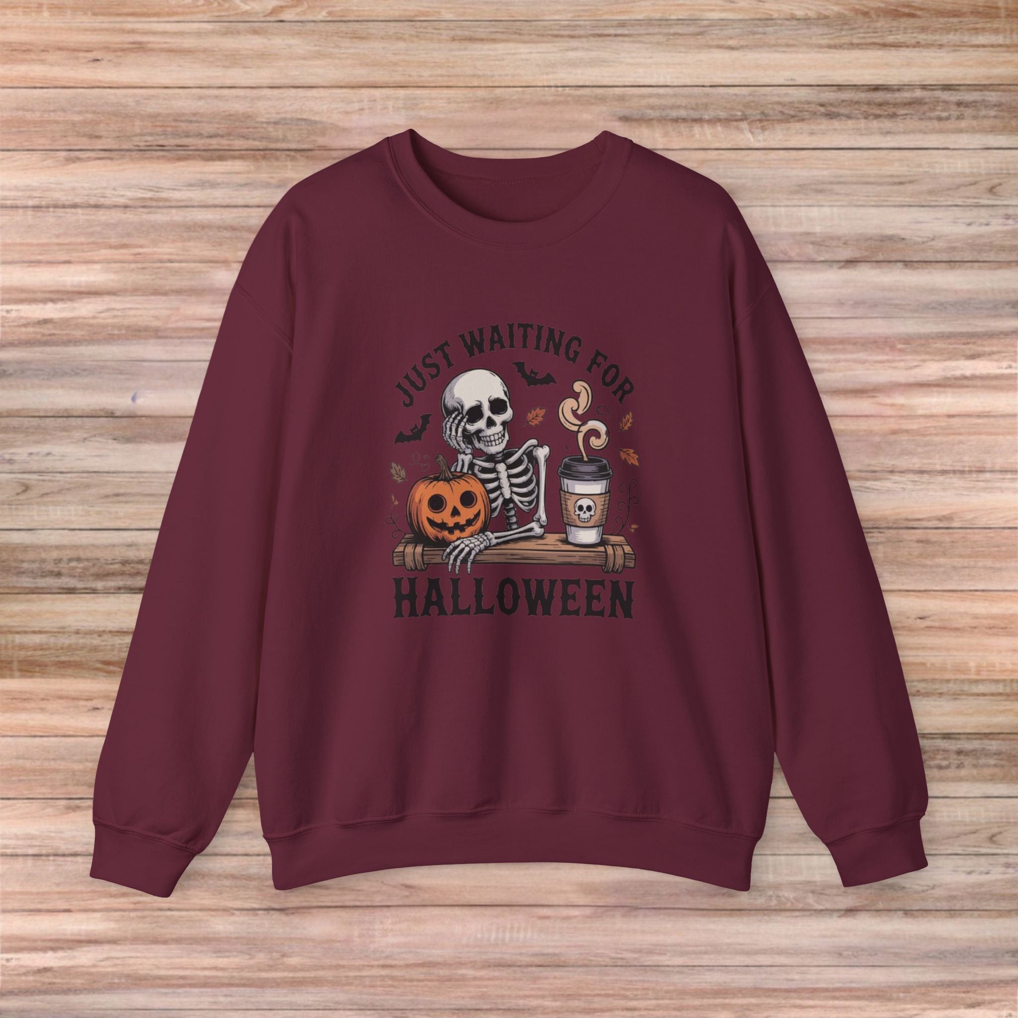 Just Waiting for Halloween Sweater