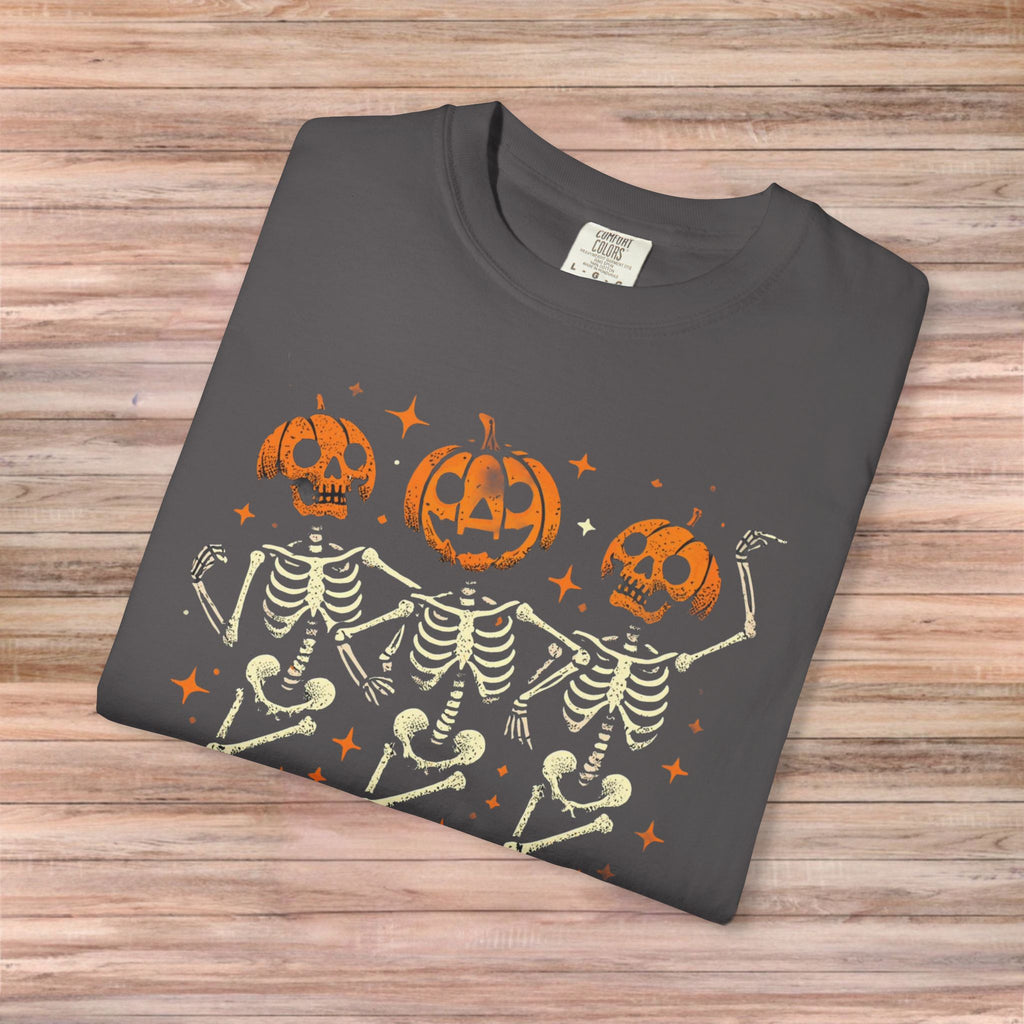 Pumpkin Skeleton Friends Tshirt