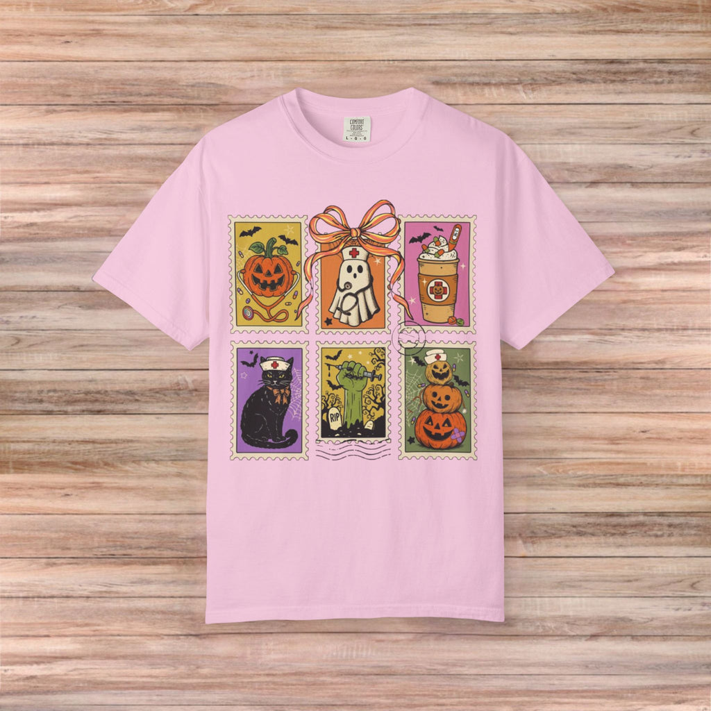 Halloween Nurse Post Office Tshirt