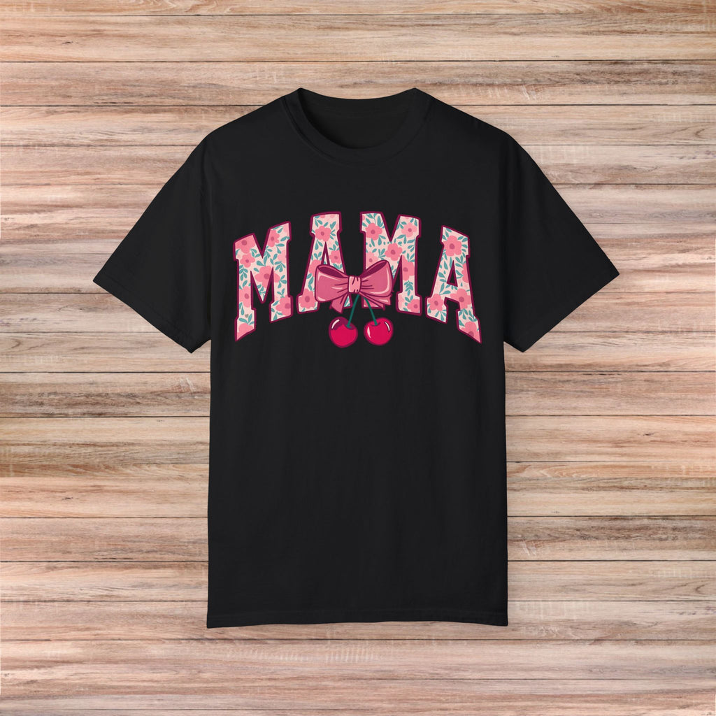 MAMA Bow Cherry Tshirt