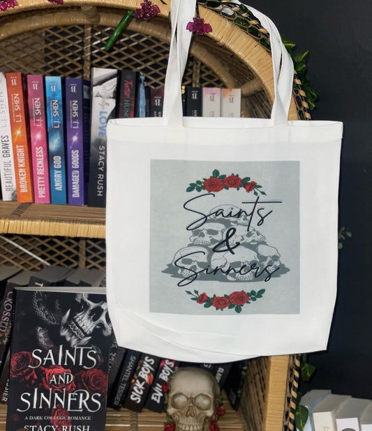 Saints and Sinners Tote Bag