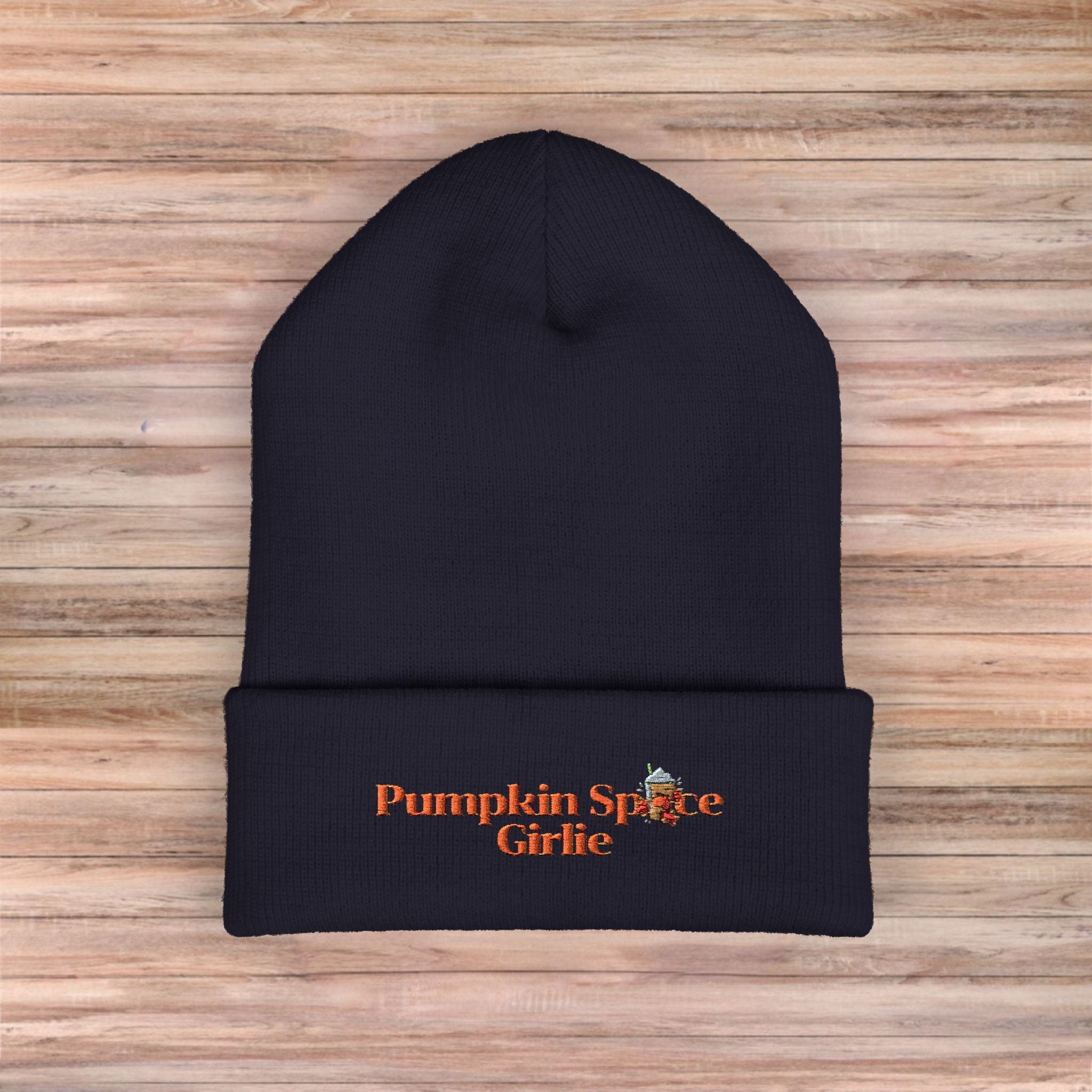Pumpkin Spice Girlie Beanie