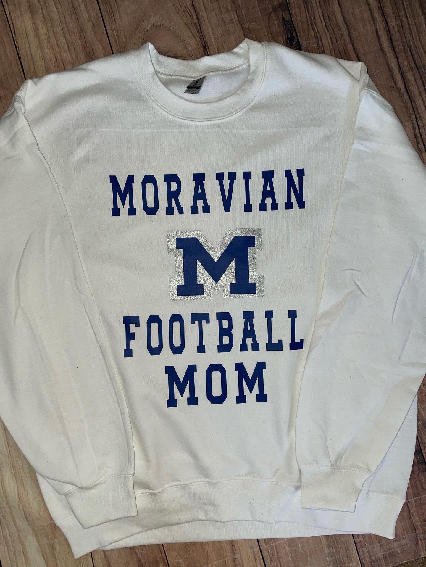 Moravian Football Mom Sweater