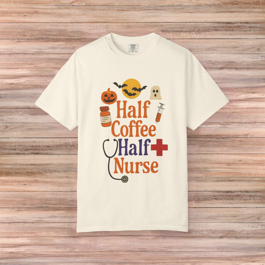 Half Coffee Half Nurse Tshirt