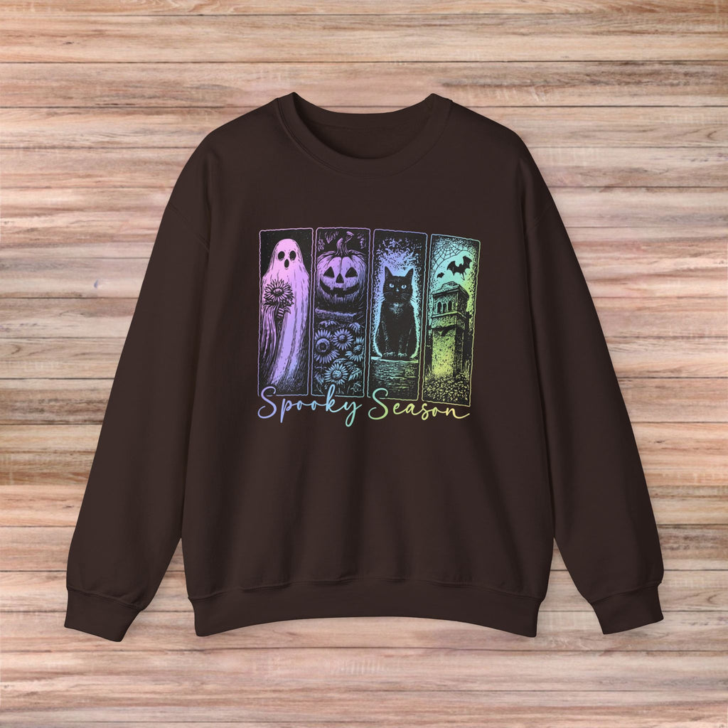 Spooky Metallic Season Sweater