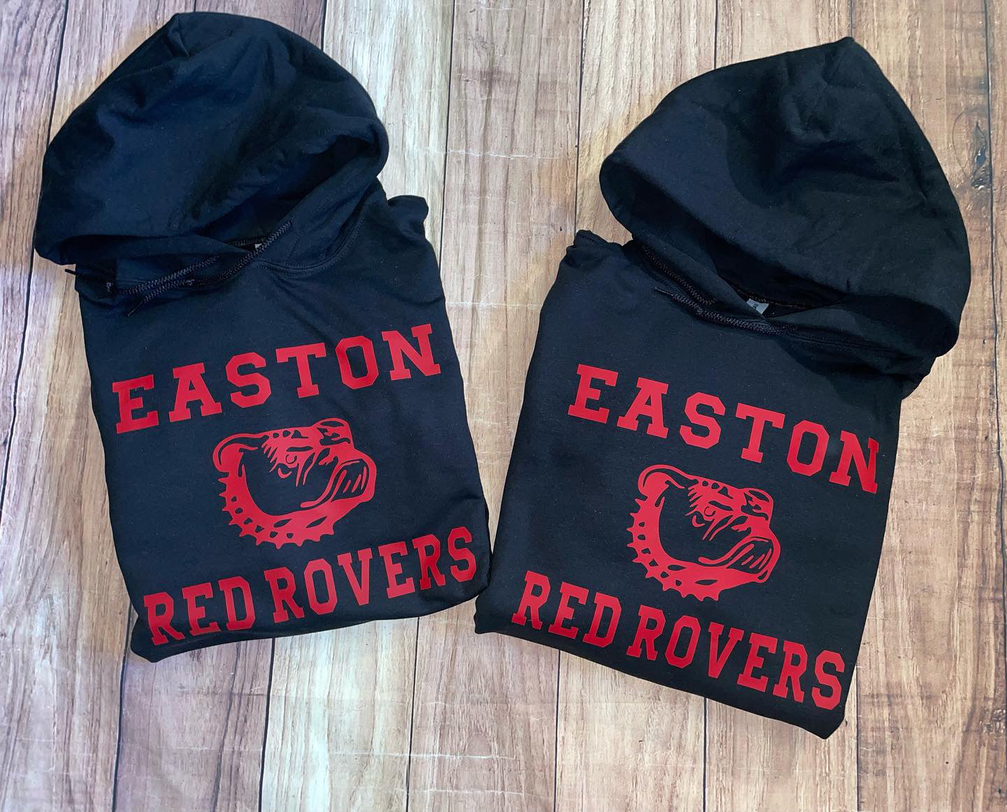 Black Easton Red Rover Hoodie