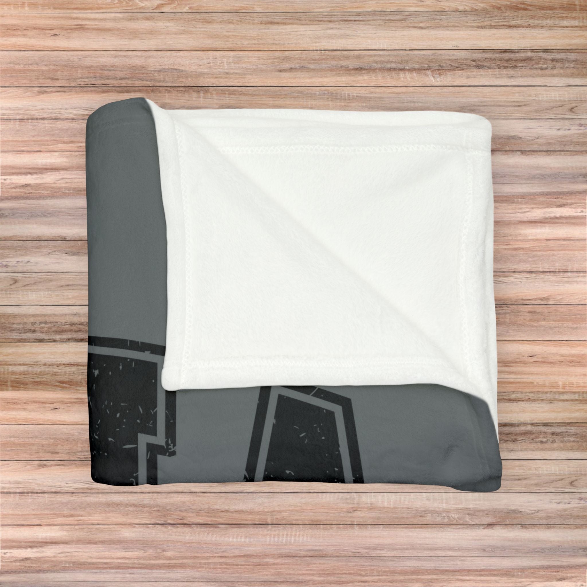 Mama Lightning Blanket - Grey