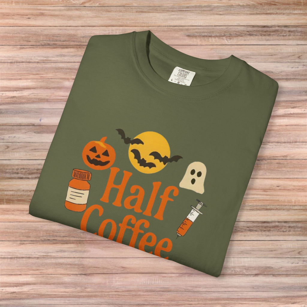 Half Coffee Half Nurse Tshirt