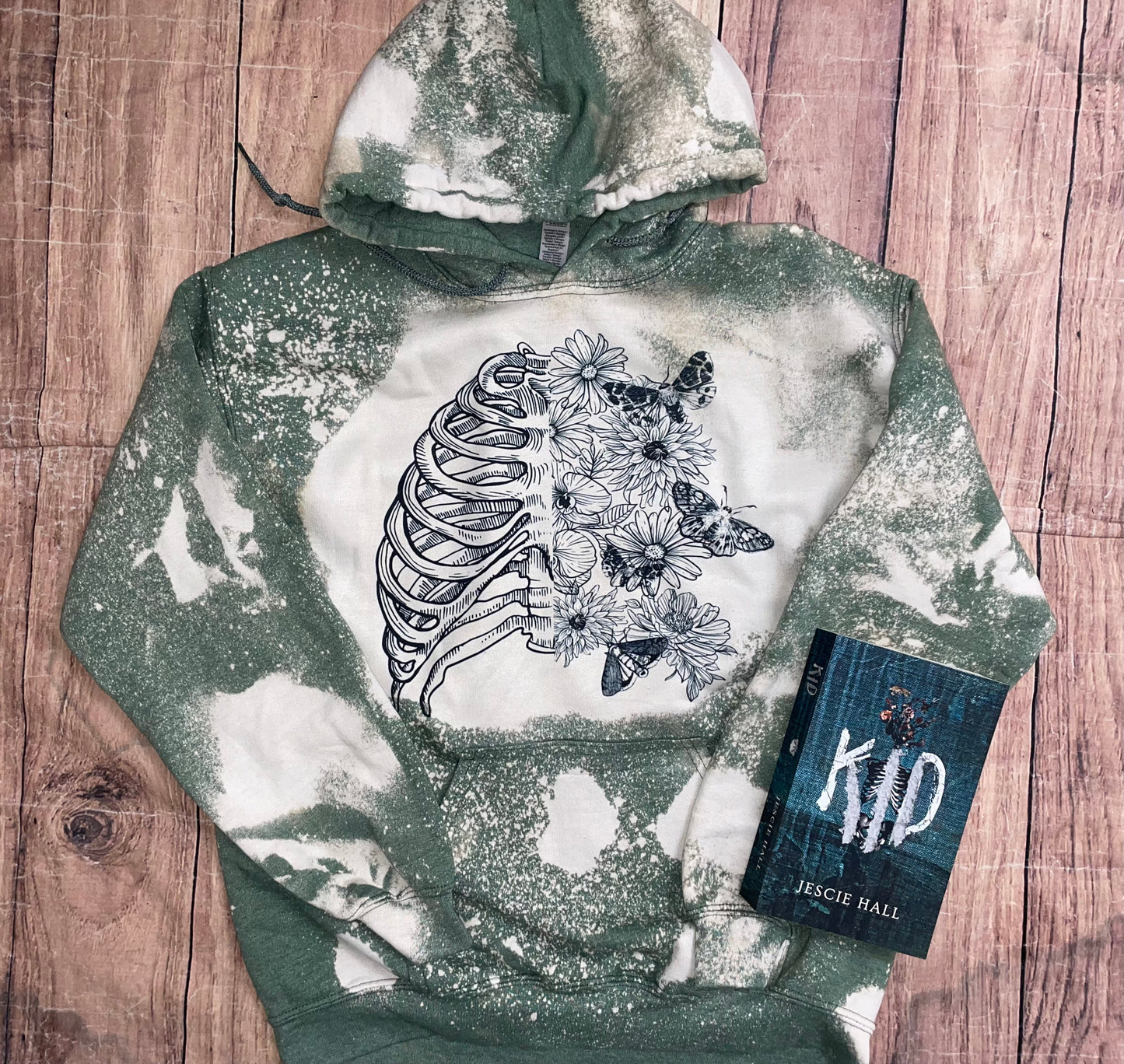 KID Flower Rib Cage Hoodie