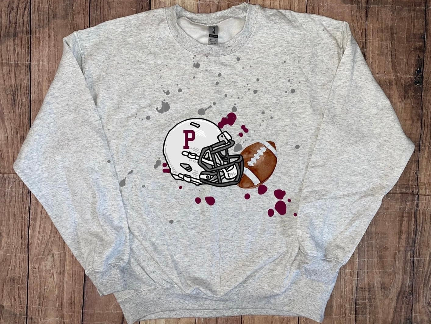 P Helmet Football Sweater