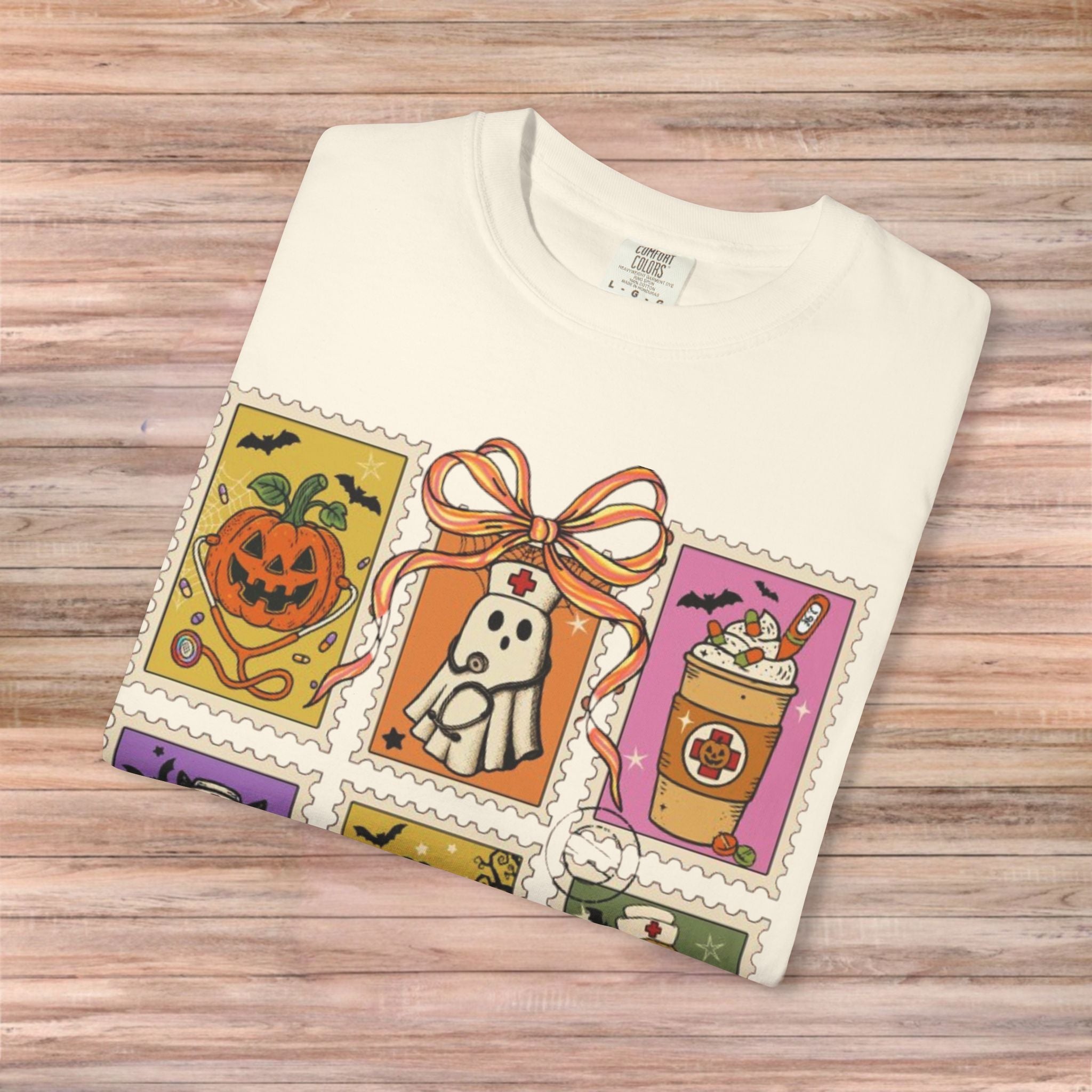 Halloween Nurse Post Office Tshirt