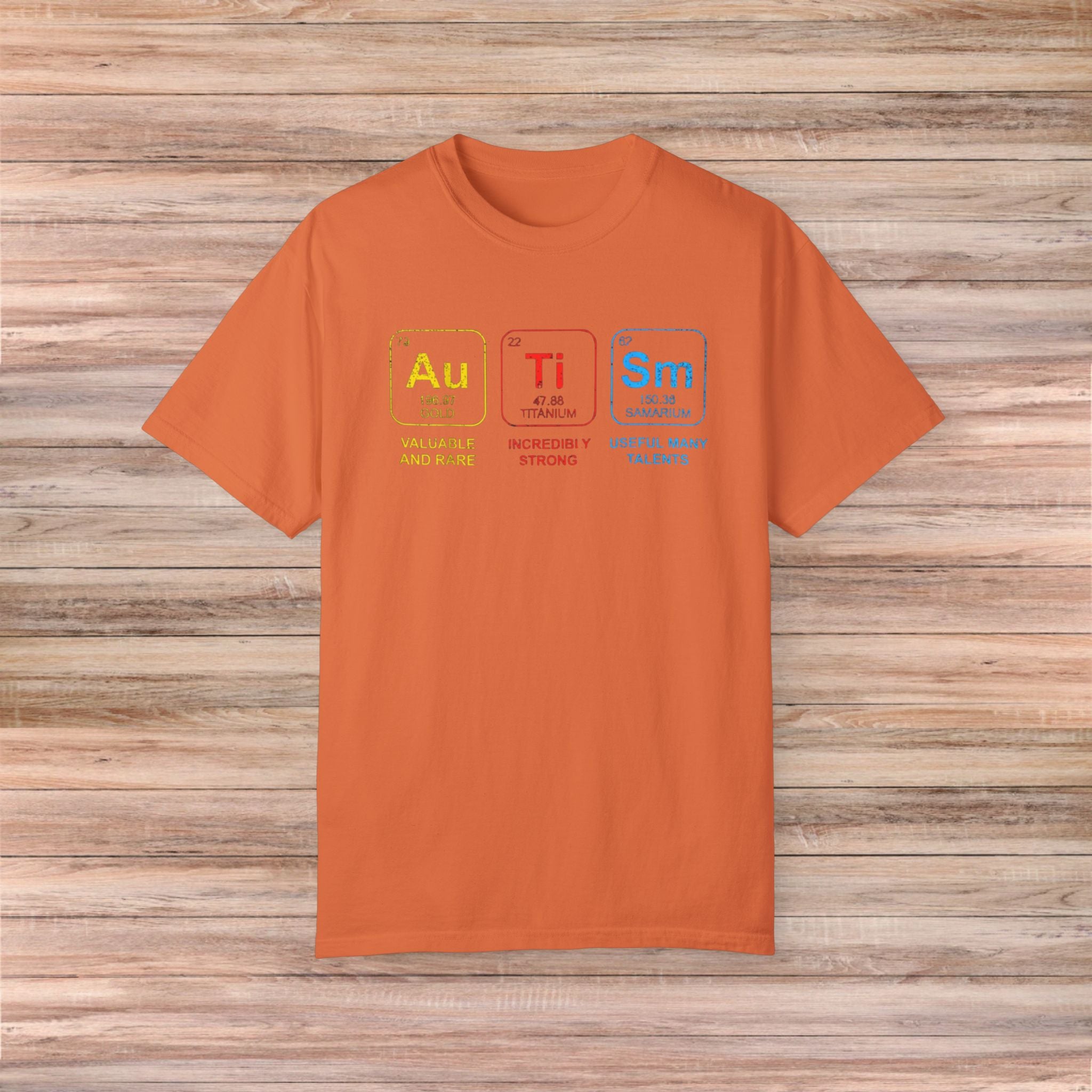 Autism Chemist Elements Tshirt