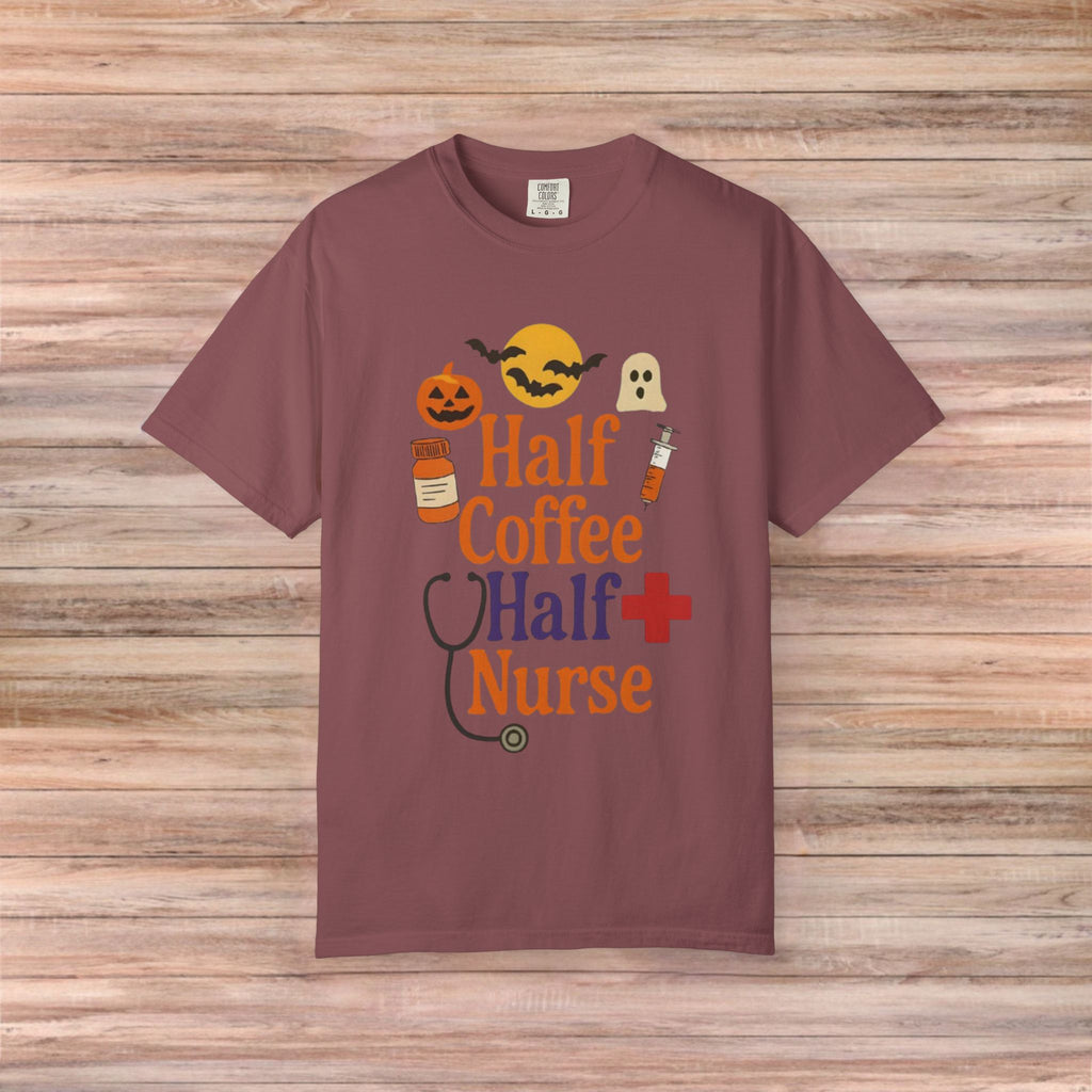 Half Coffee Half Nurse Tshirt