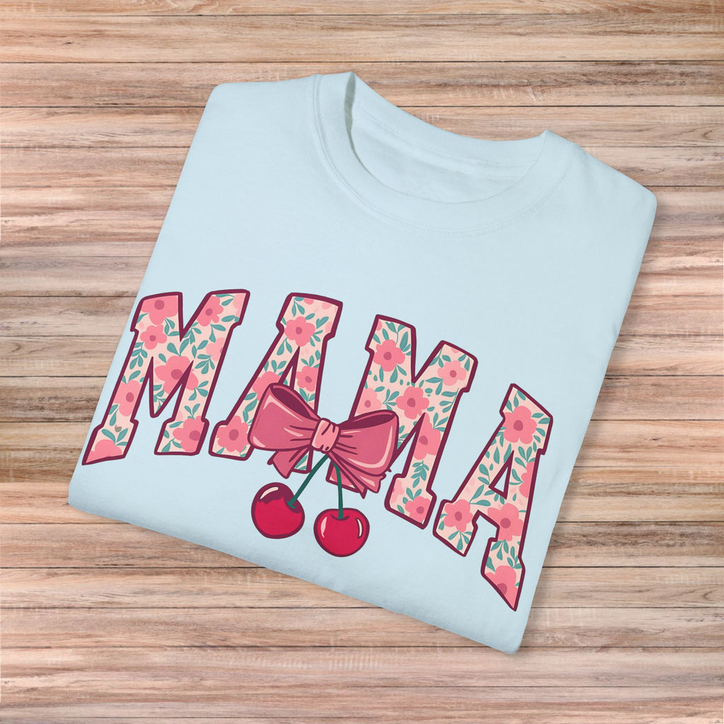 MAMA Bow Cherry Tshirt