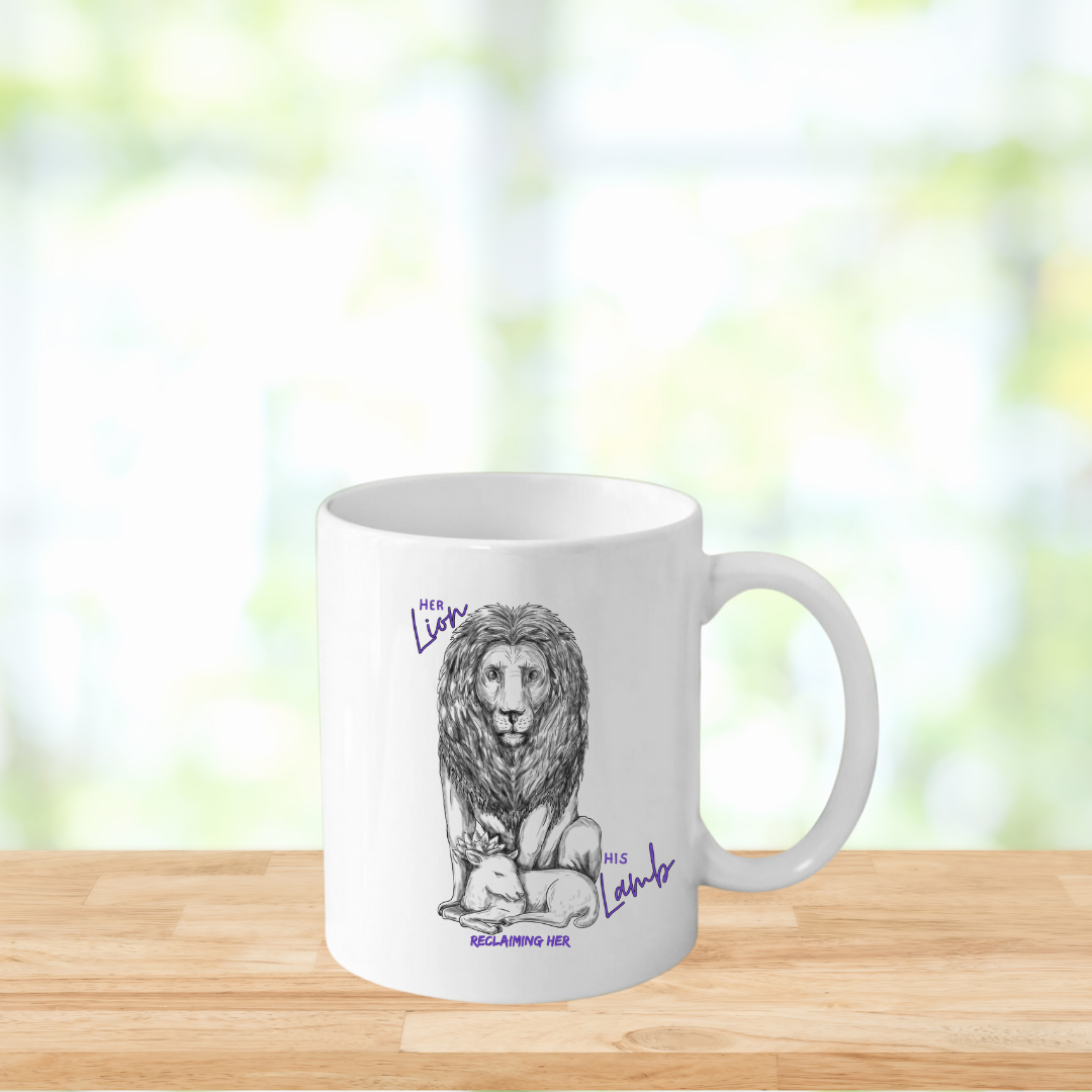 Her Lion His Lamb Mug