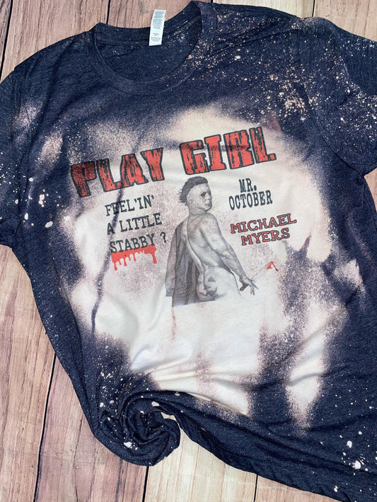 Play Girl Mr. October Tshirt