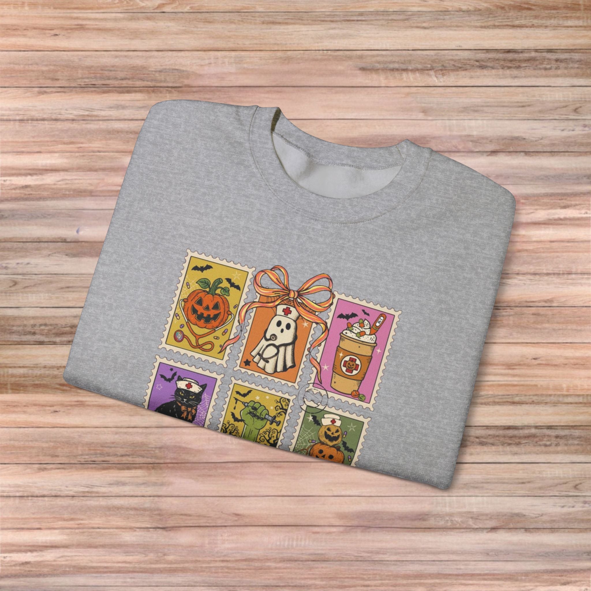 Halloween Nurse Post Office Sweater