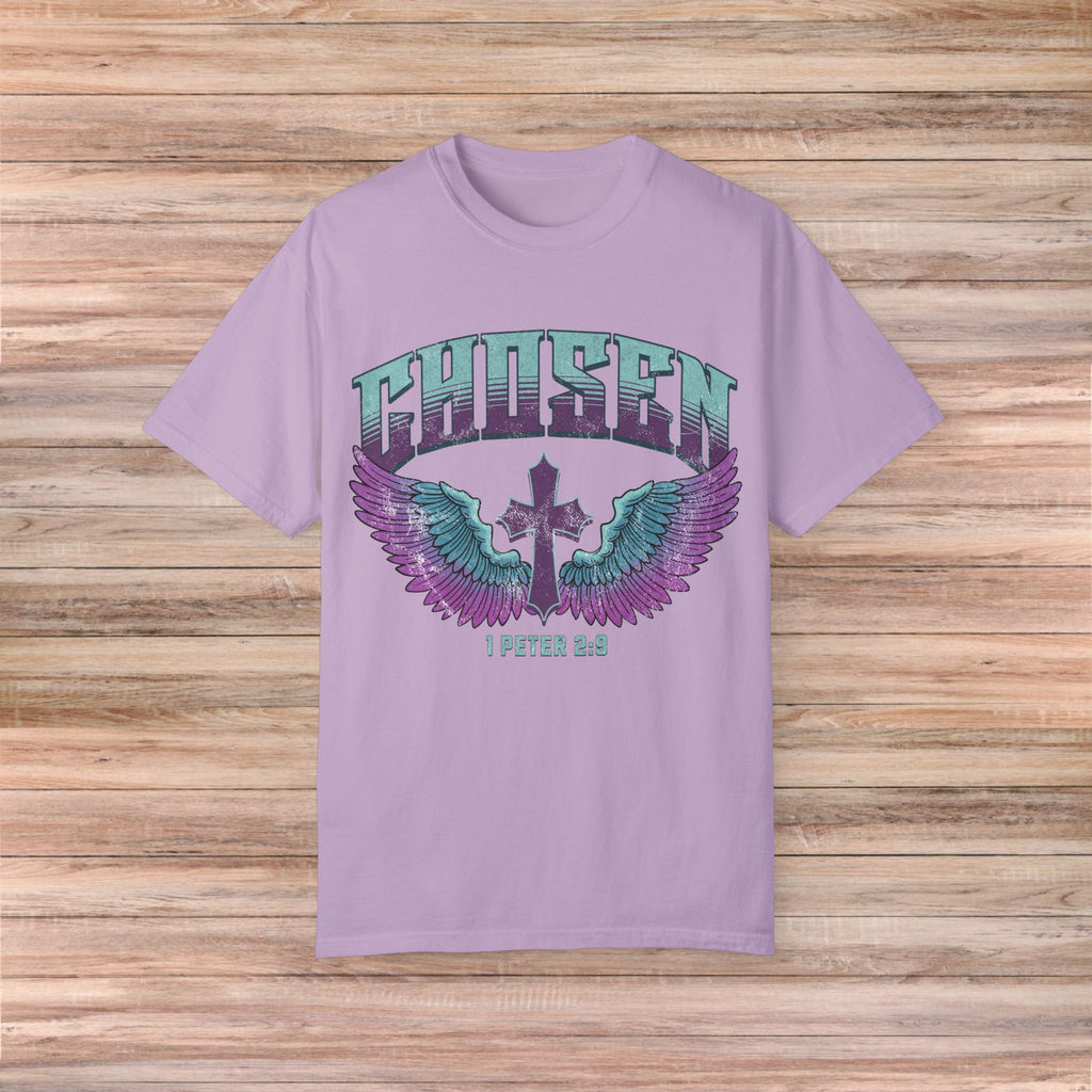 Chosen' with Wings & Cross Tshirt
