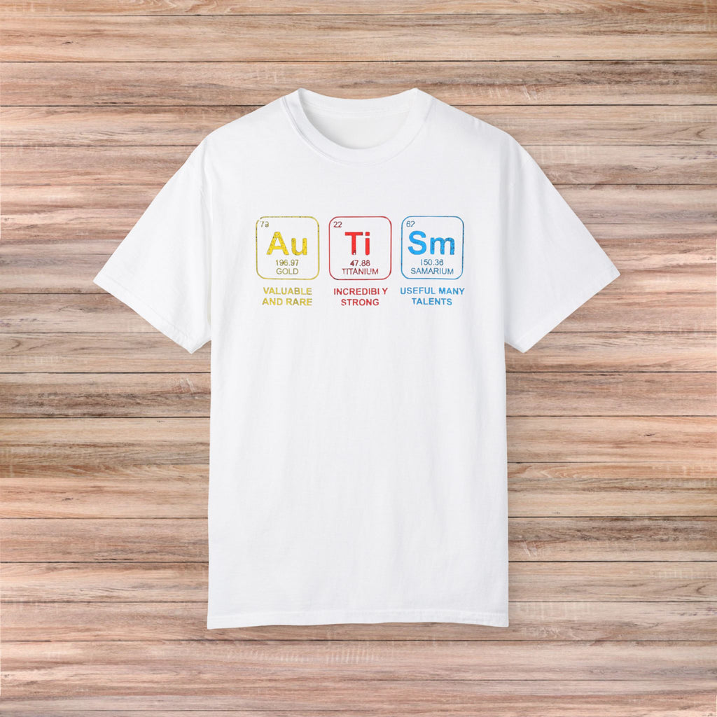 Autism Chemist Elements Tshirt