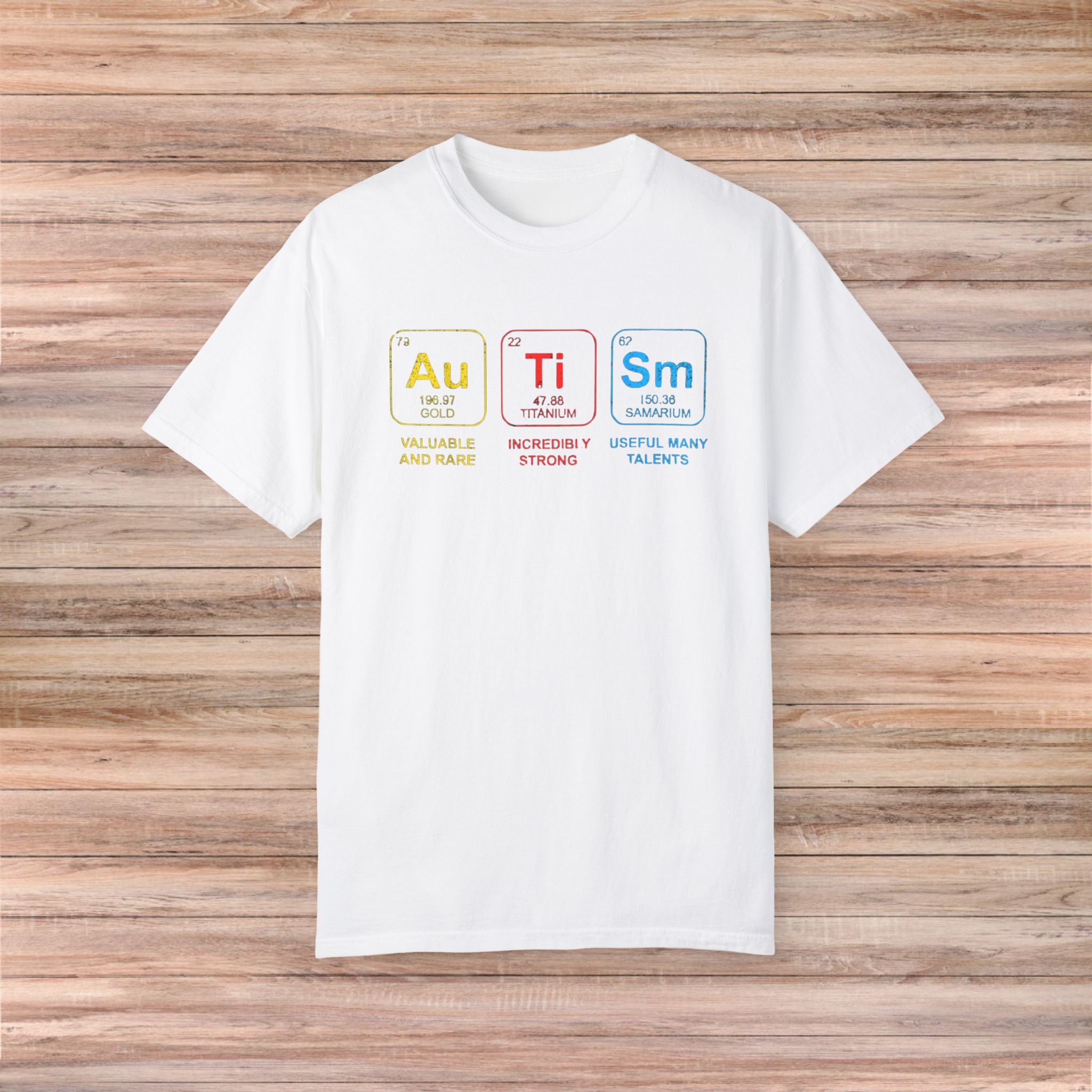 Autism Chemist Elements Tshirt