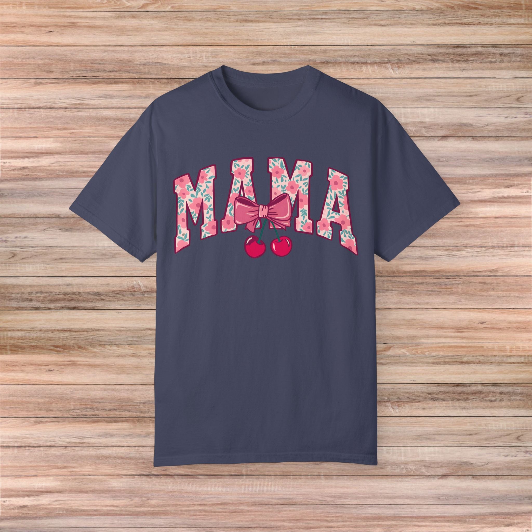 MAMA Bow Cherry Tshirt