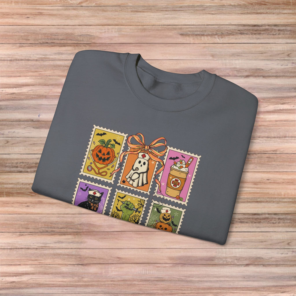 Halloween Nurse Post Office Sweater