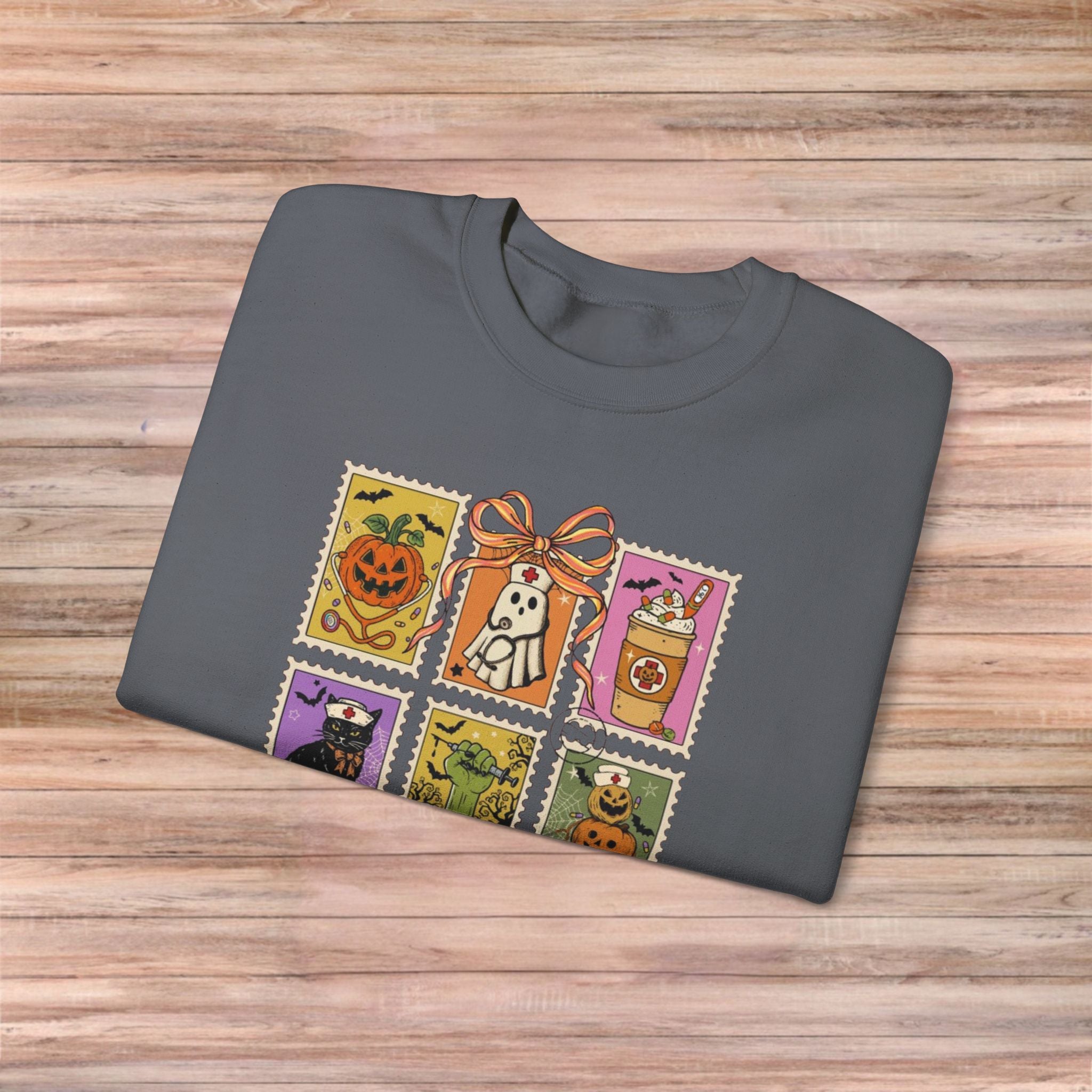 Halloween Nurse Post Office Sweater