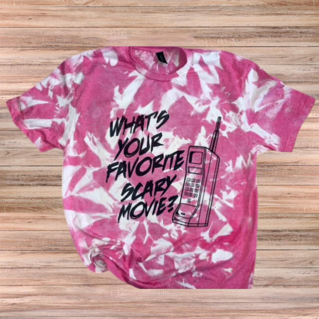 Whats your Favorite Scary Movie Tshirt