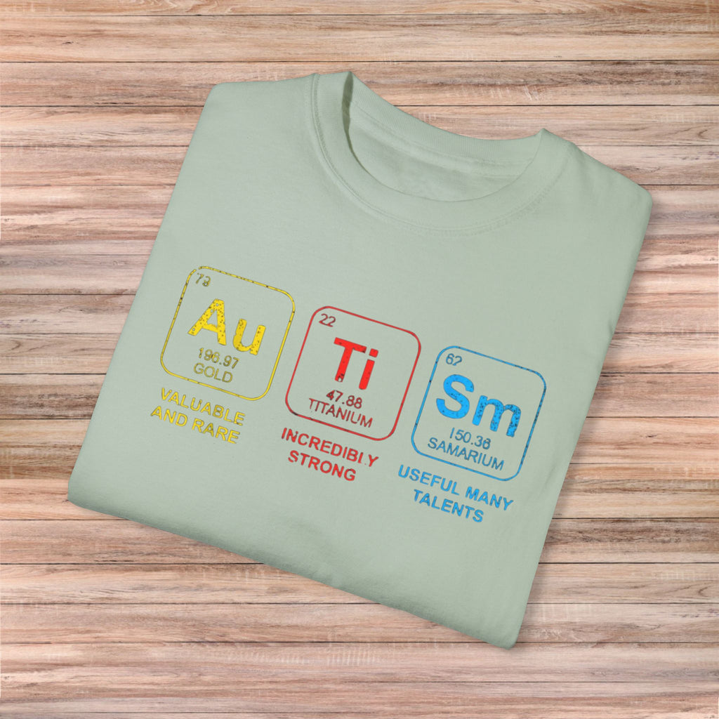 Autism Chemist Elements Tshirt