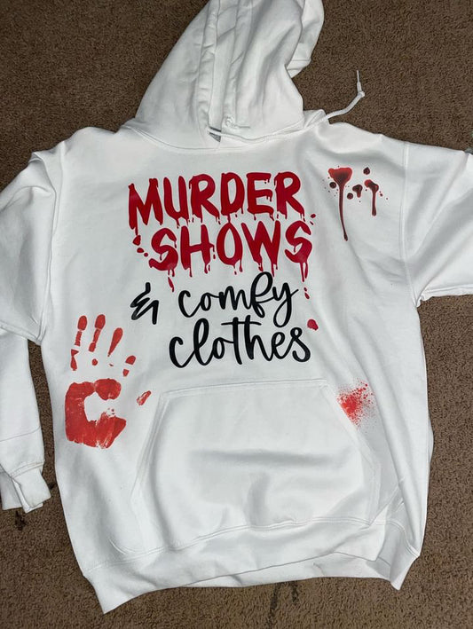 MURDER SHOWS & comfy clothes Top