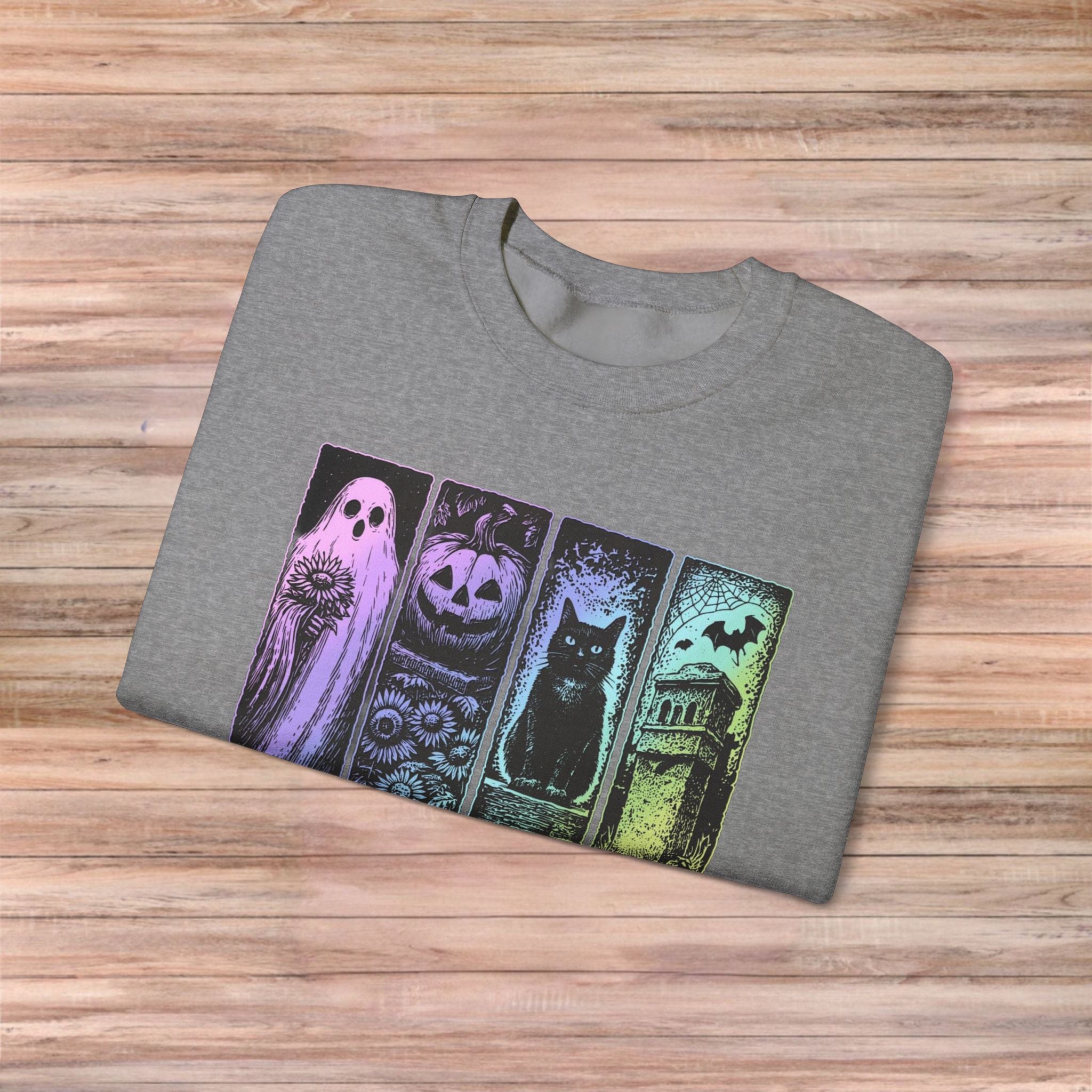 Spooky Metallic Season Sweater