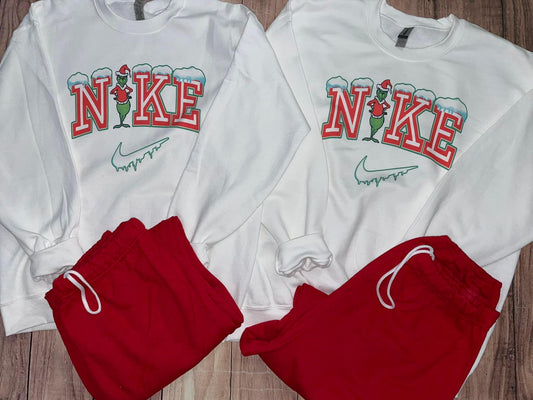 Nike Christmas Sweater Set