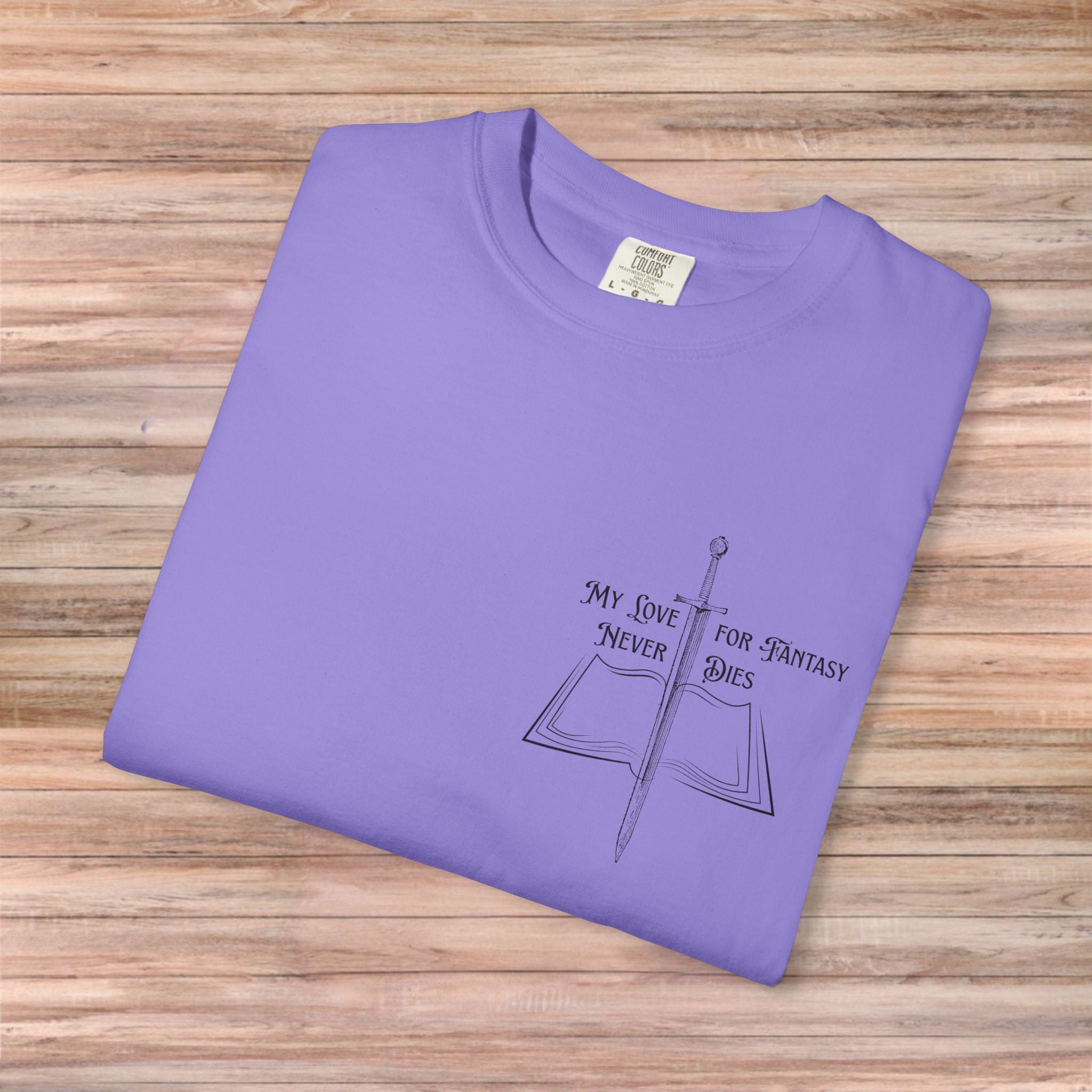 My Love For Fantasy Never Dies Tshirt (Dark Design)