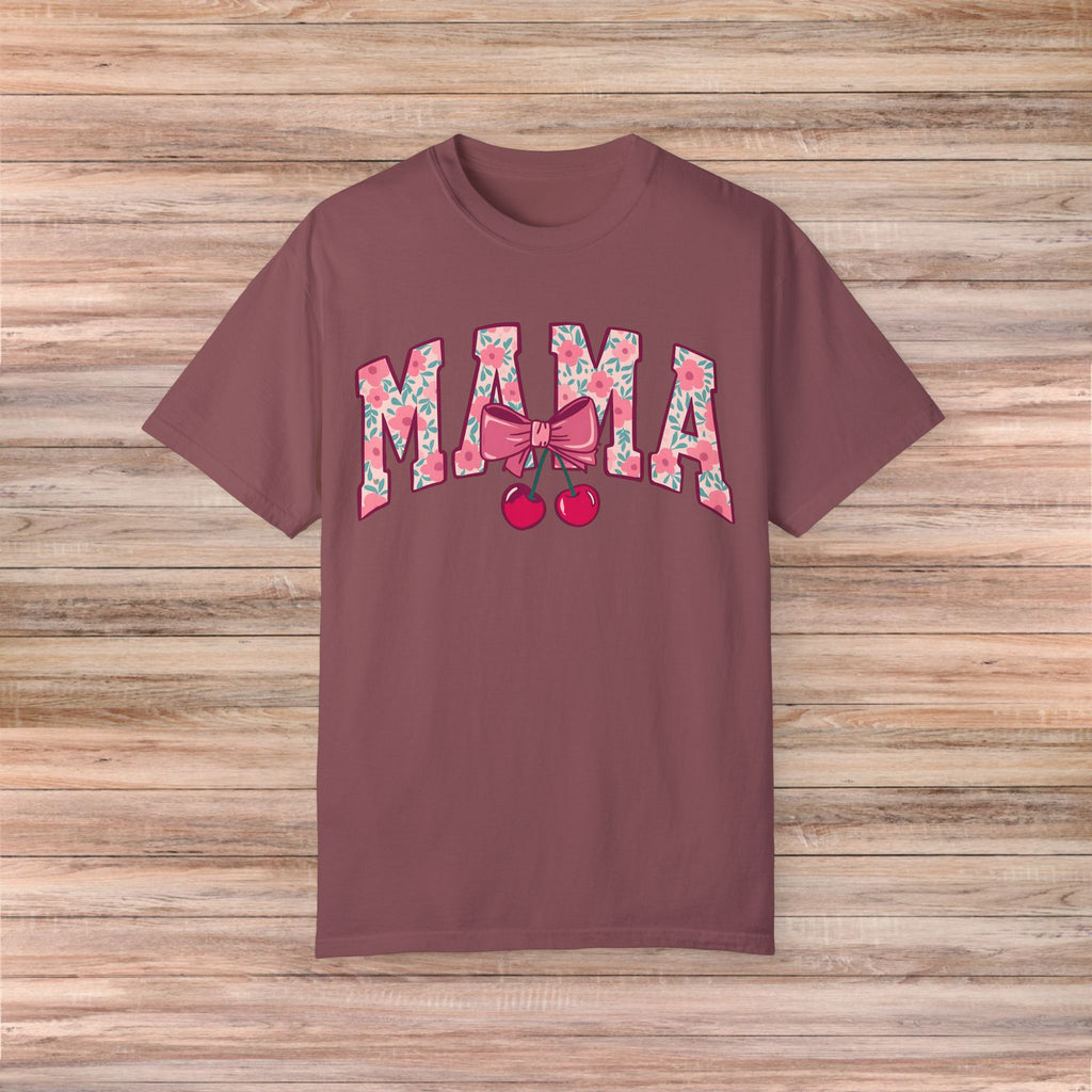 MAMA Bow Cherry Tshirt