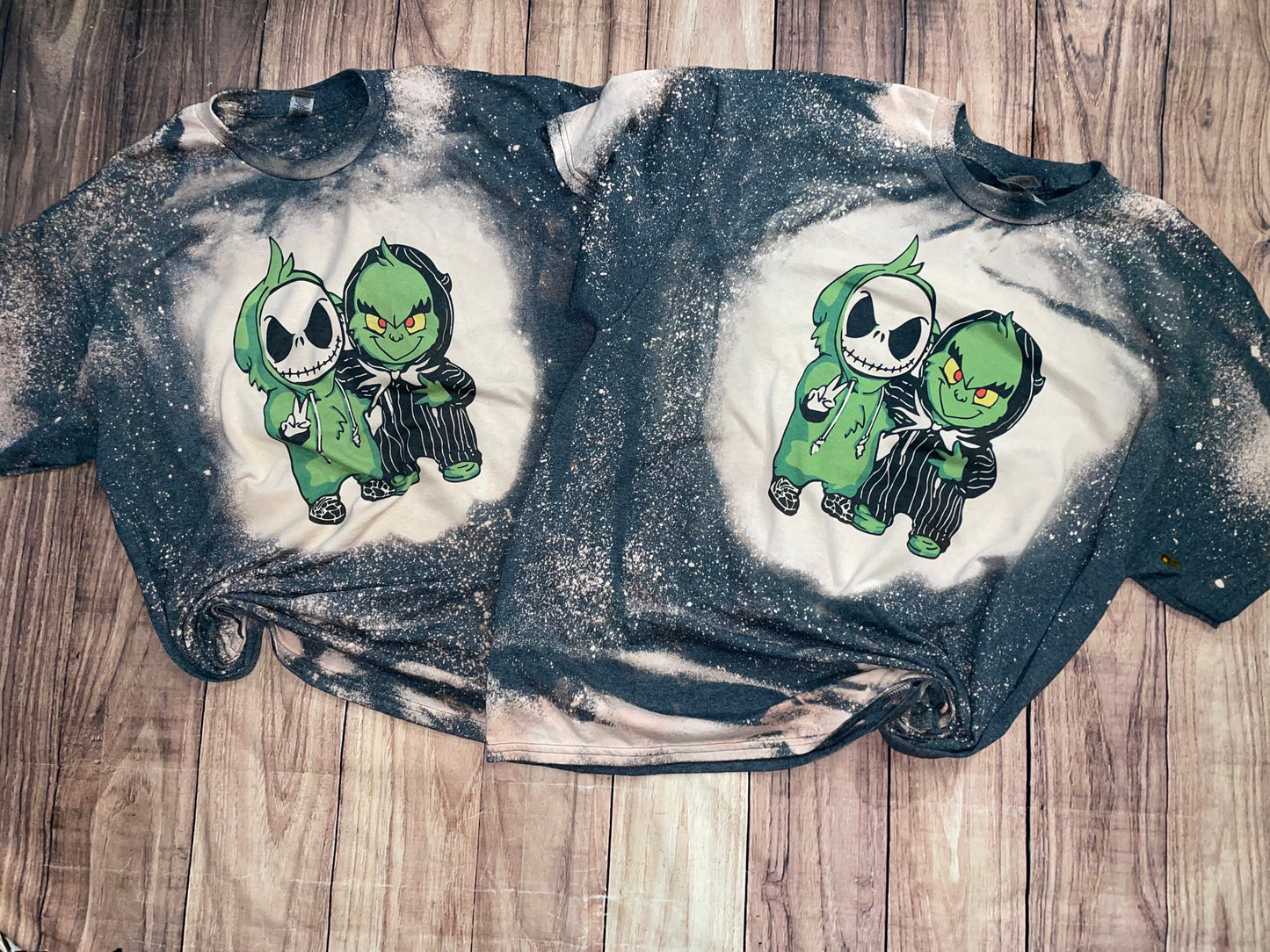 Baby Jack Skellington & Grinch Tshirt