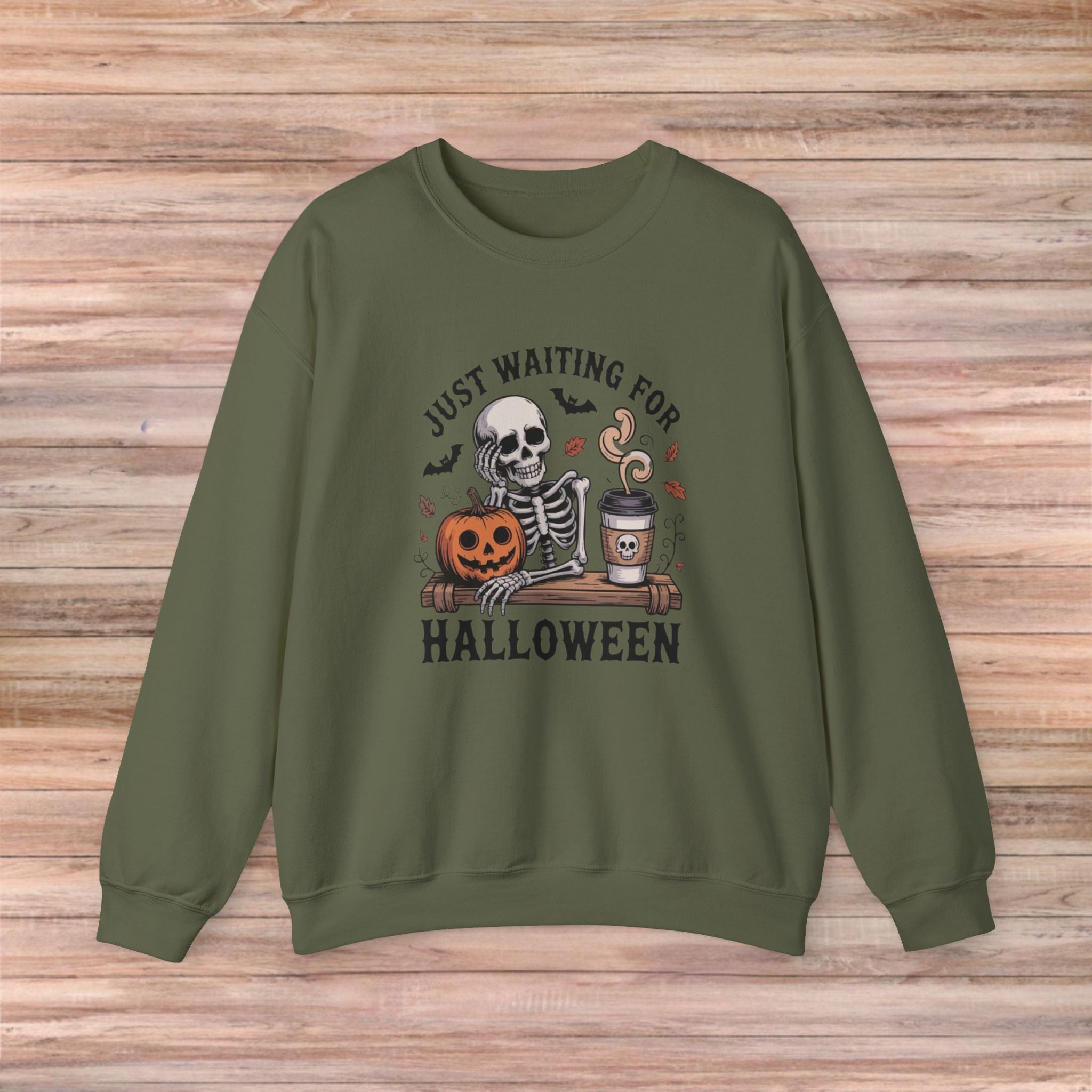 Just Waiting for Halloween Sweater