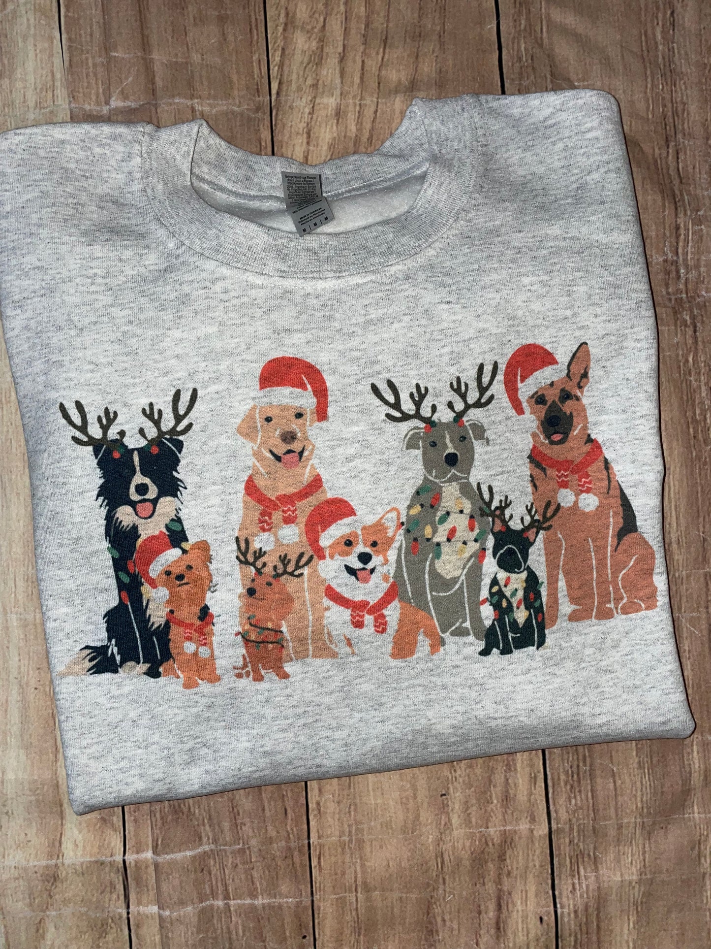 Santa Dogs Sweater