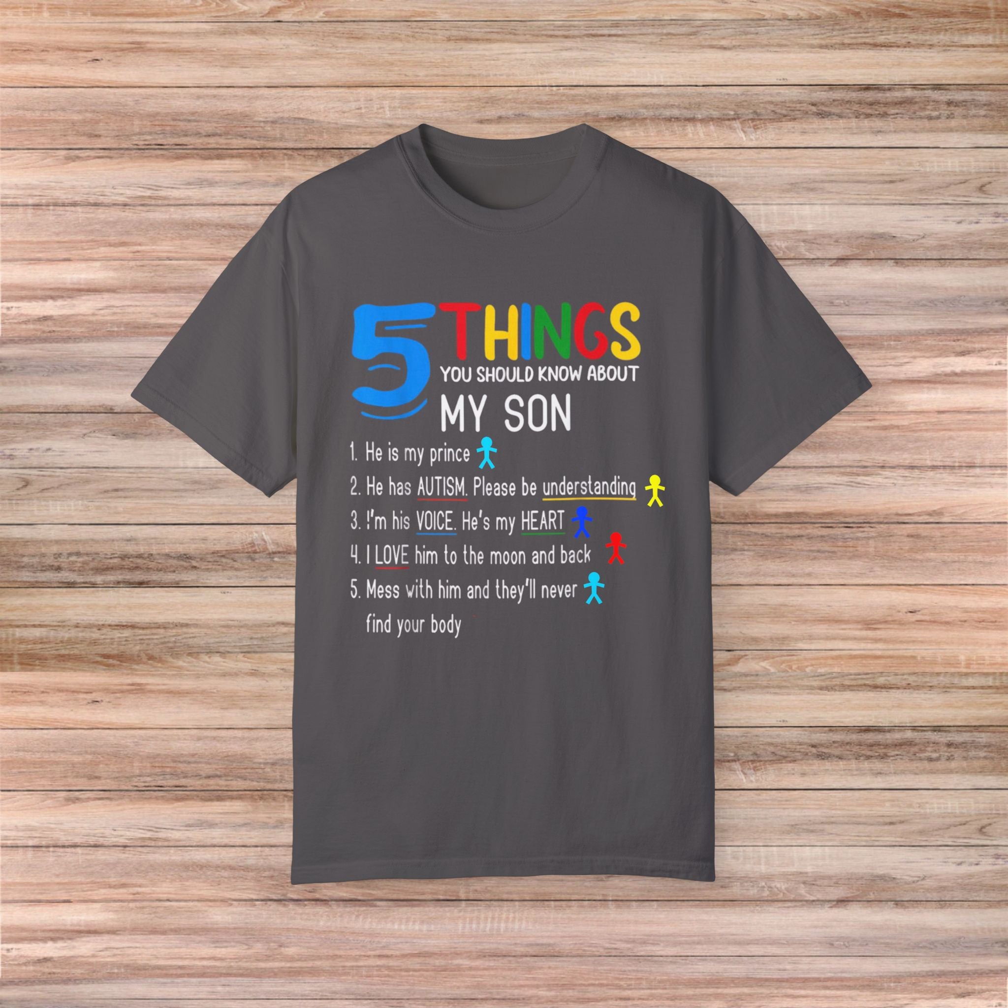 5 Things to Know About My Son Tshirt