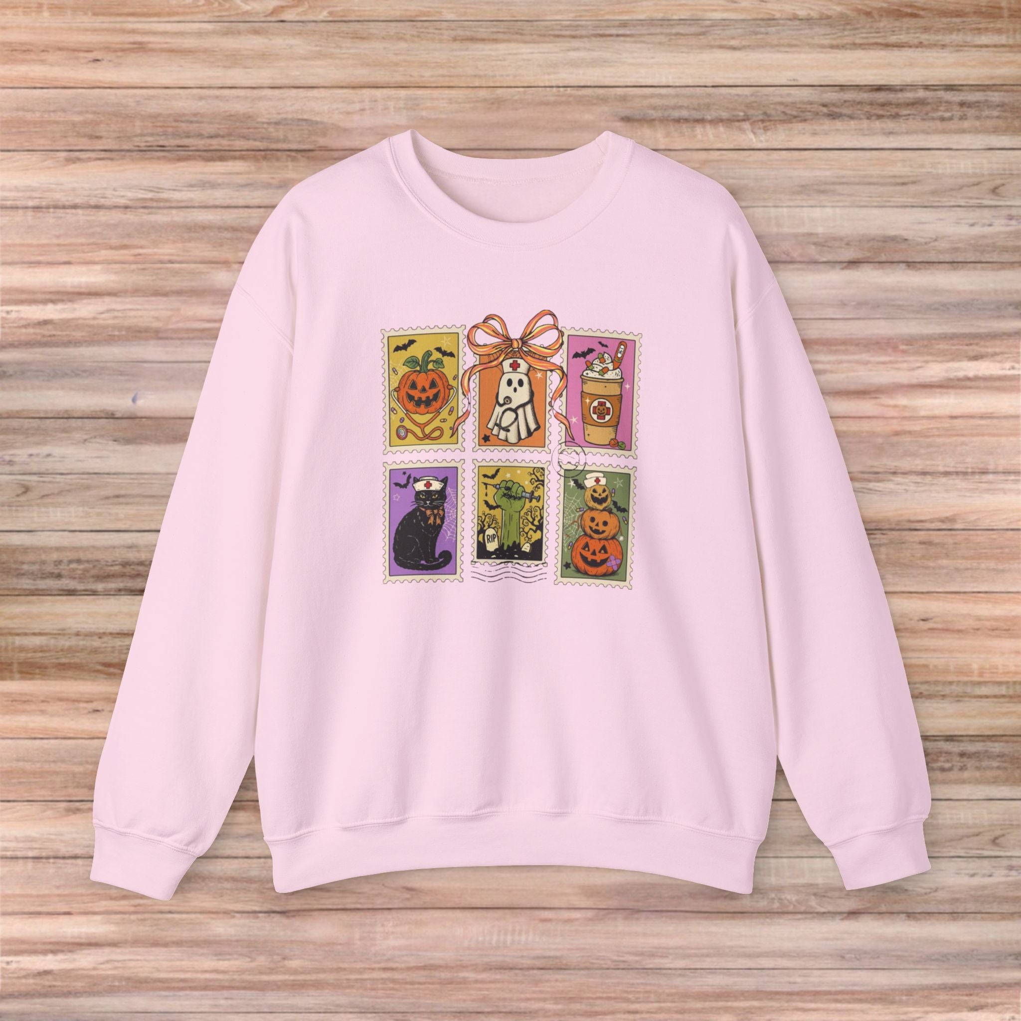 Halloween Nurse Post Office Sweater