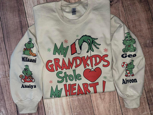 My Grandkids stole my heart Sweater