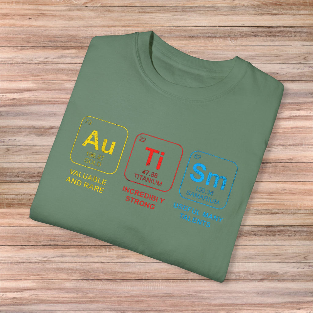 Autism Chemist Elements Tshirt