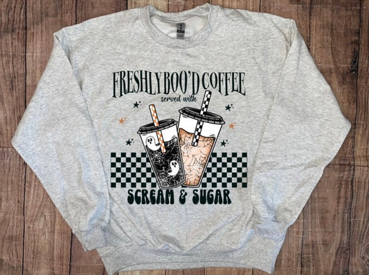 Freshly Boo’d Coffee Scream & Sugar Sweater