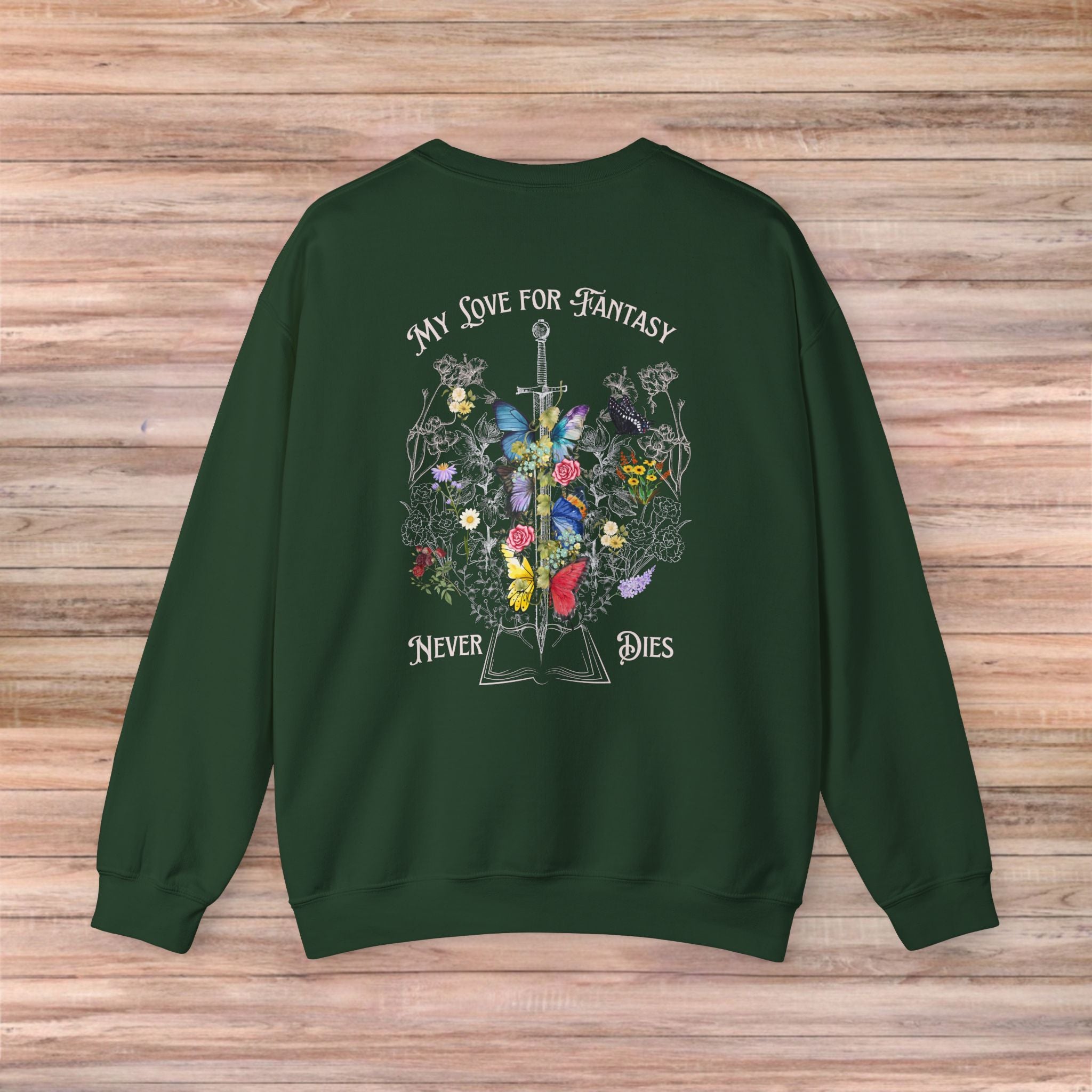 My Love For Fantasy Never Dies Sweater (Light Design)